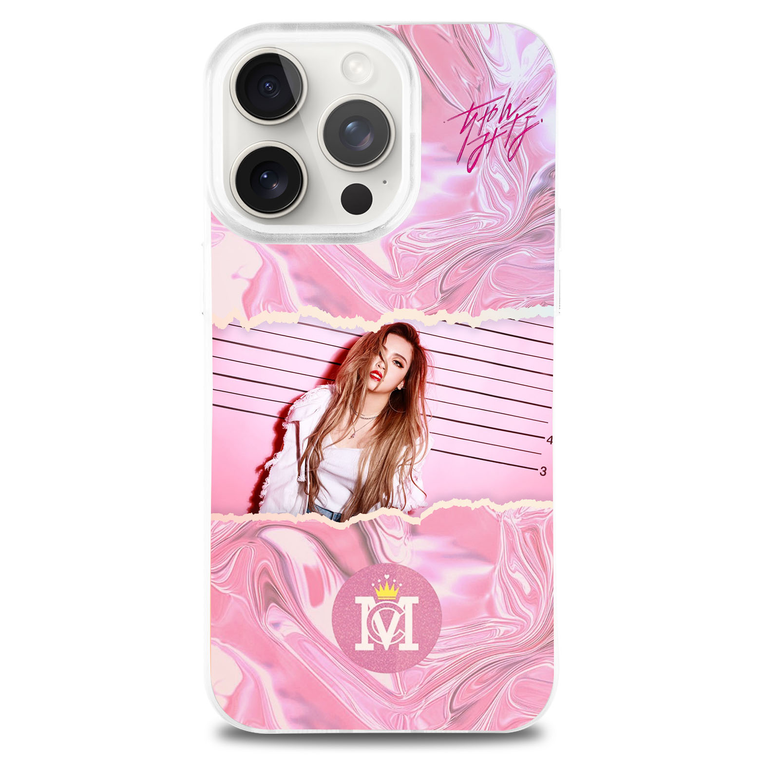 レーザーグラデーションスマートフォンケース【ちゃんみな