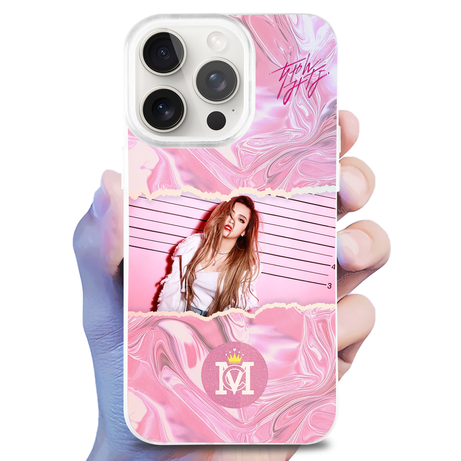 レーザーグラデーションスマートフォンケース【ちゃんみなCHANMINA】-YITOTO™推し活がもっと楽しくなる