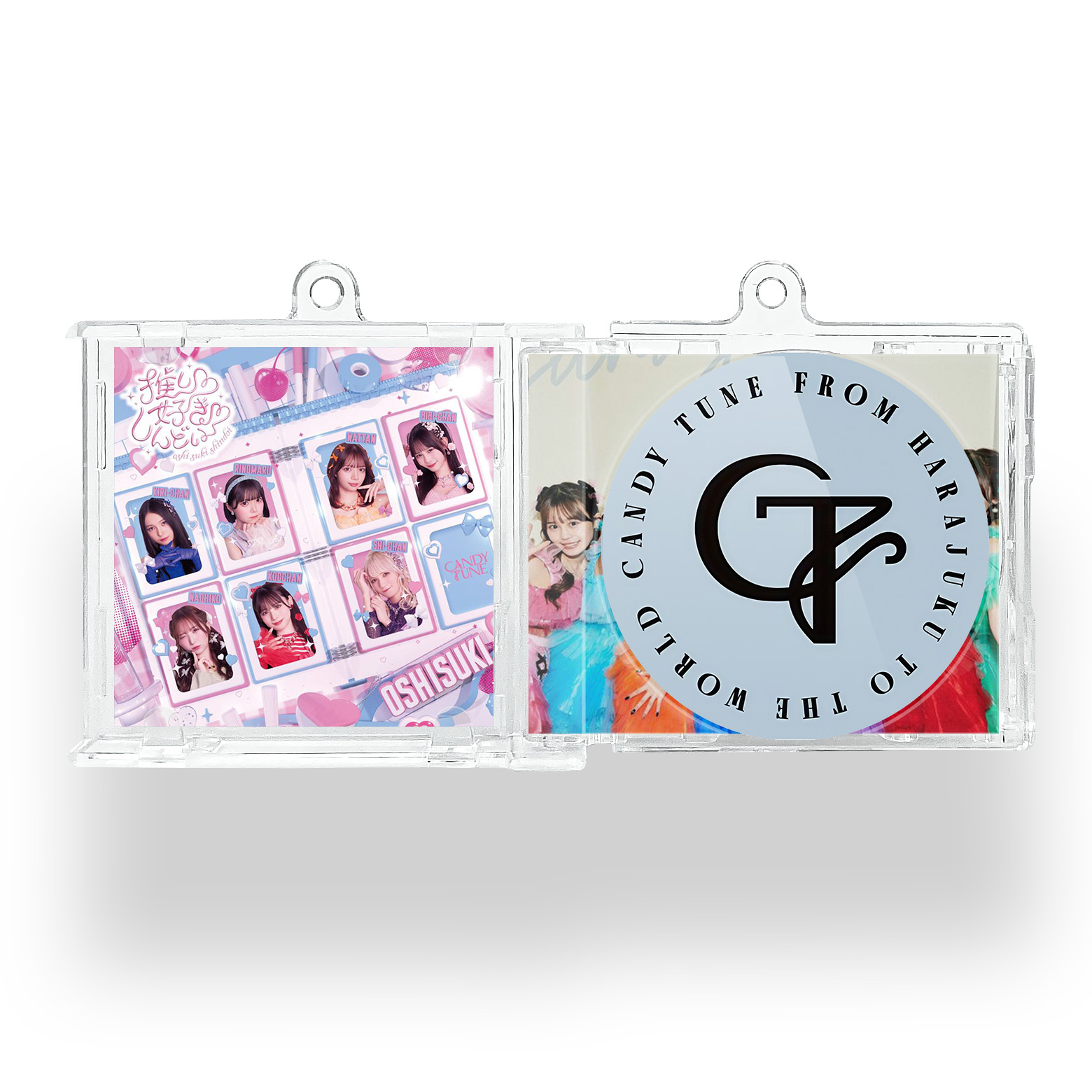 NFCミニCDキーリング【CANDY TUNE/推し♡好き♡しんどい】-YITOTO™推し活がもっと楽しくなる
