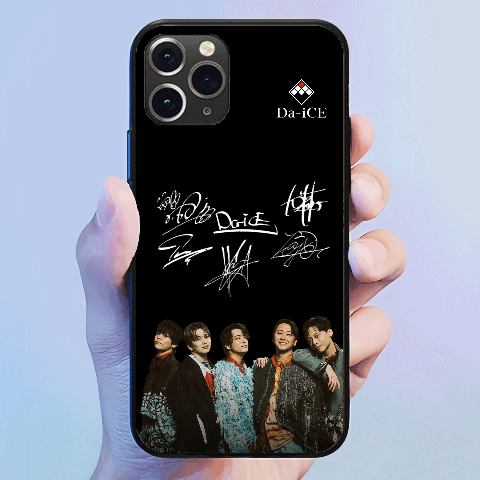 発光するスマートフォンケース 【Da-iCE/TERMiNaL】