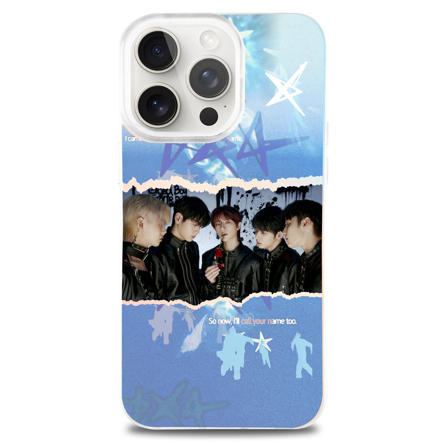 レーザーグラデーションスマートフォンケース-【TXT/The Star Chapter: TOGETHER】-YITOTO™推し活がもっと楽しくなる