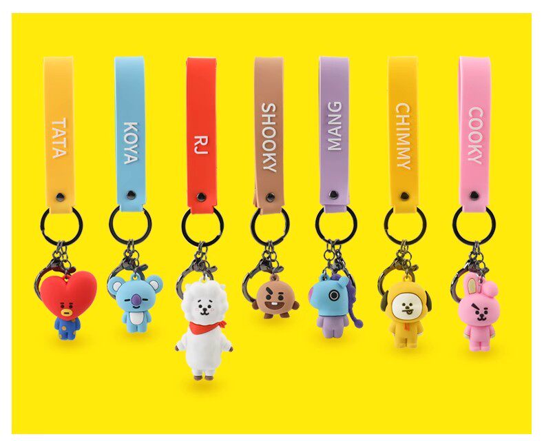 ビジュアルアクリルキーホルダー【BTS/BT21/ARIRANG】7種類