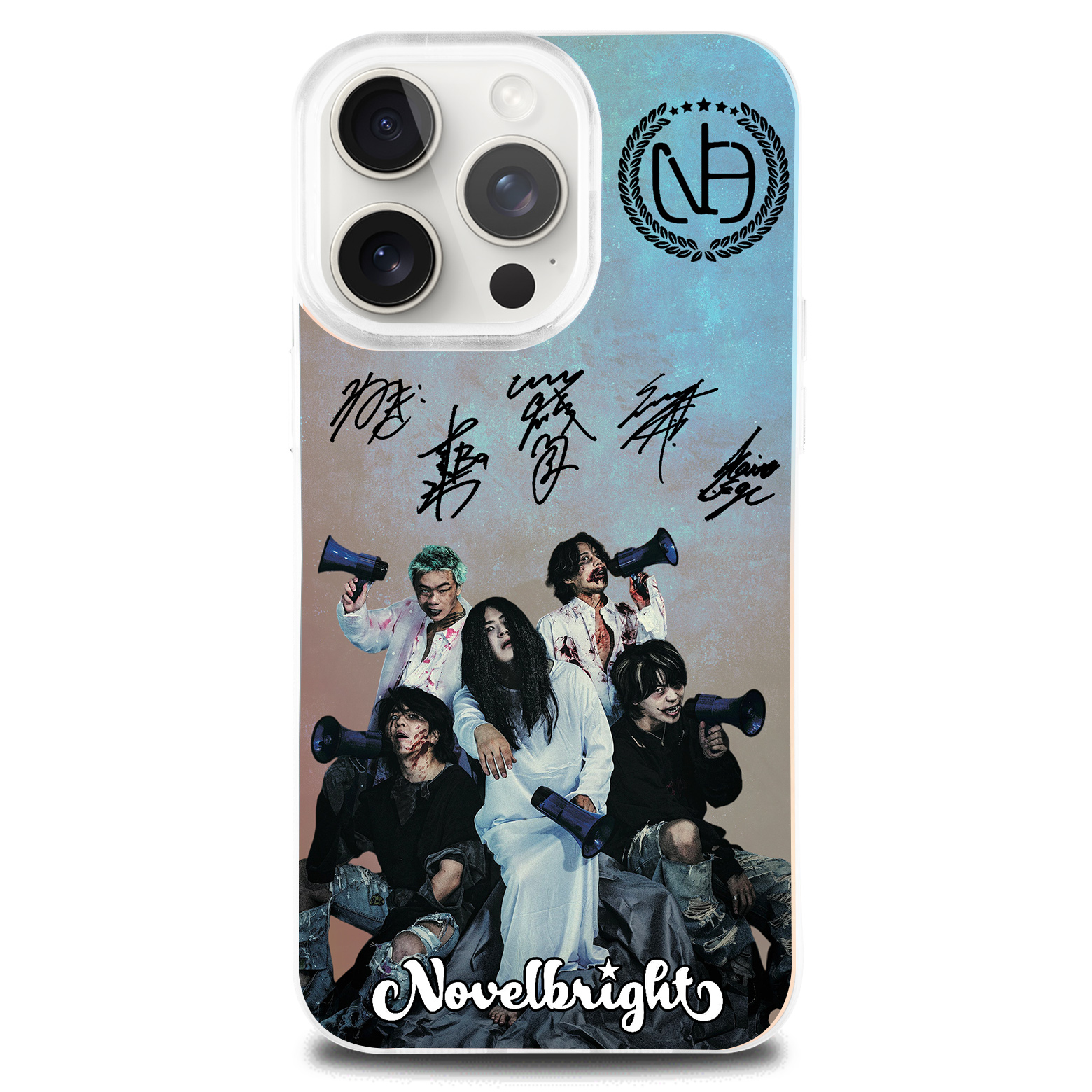 ミラースマホケース【Novelbright】