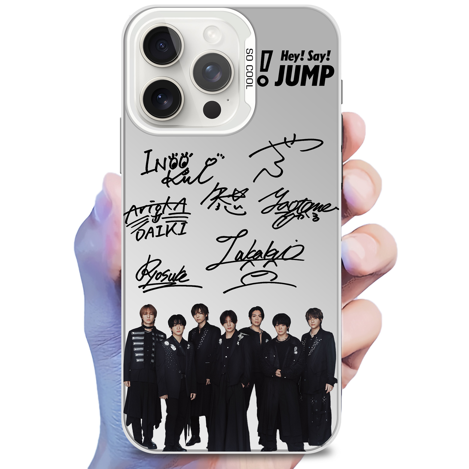 ミラースマホケース【Hey!Say!Jump/GHOST】