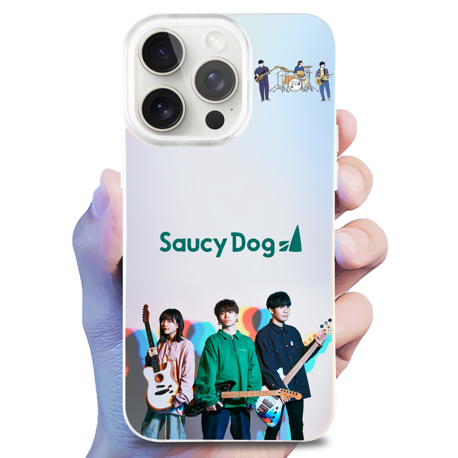 ミラースマホケース【Saucy Dog/カントリーロード】