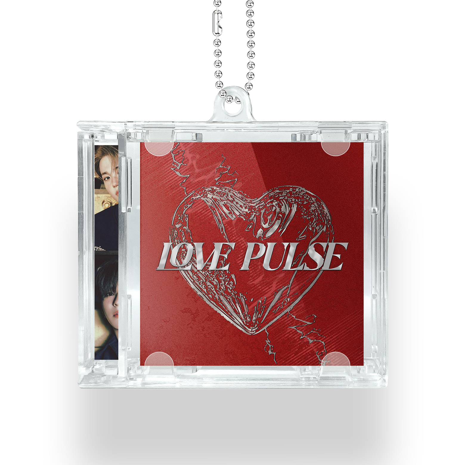 NFCミニCDキーリング【TREASURE/𝐋𝐎𝐕𝐄 𝐏𝐔𝐋𝐒𝐄】