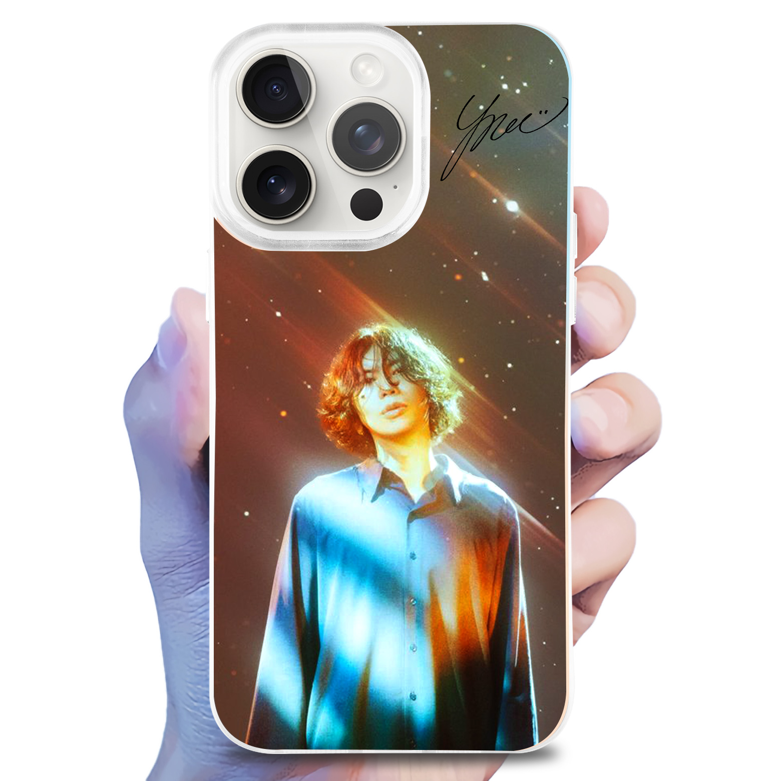 レーザーグラデーションスマートフォンケース【米津玄師/IRIS OUT/Jane Doe】