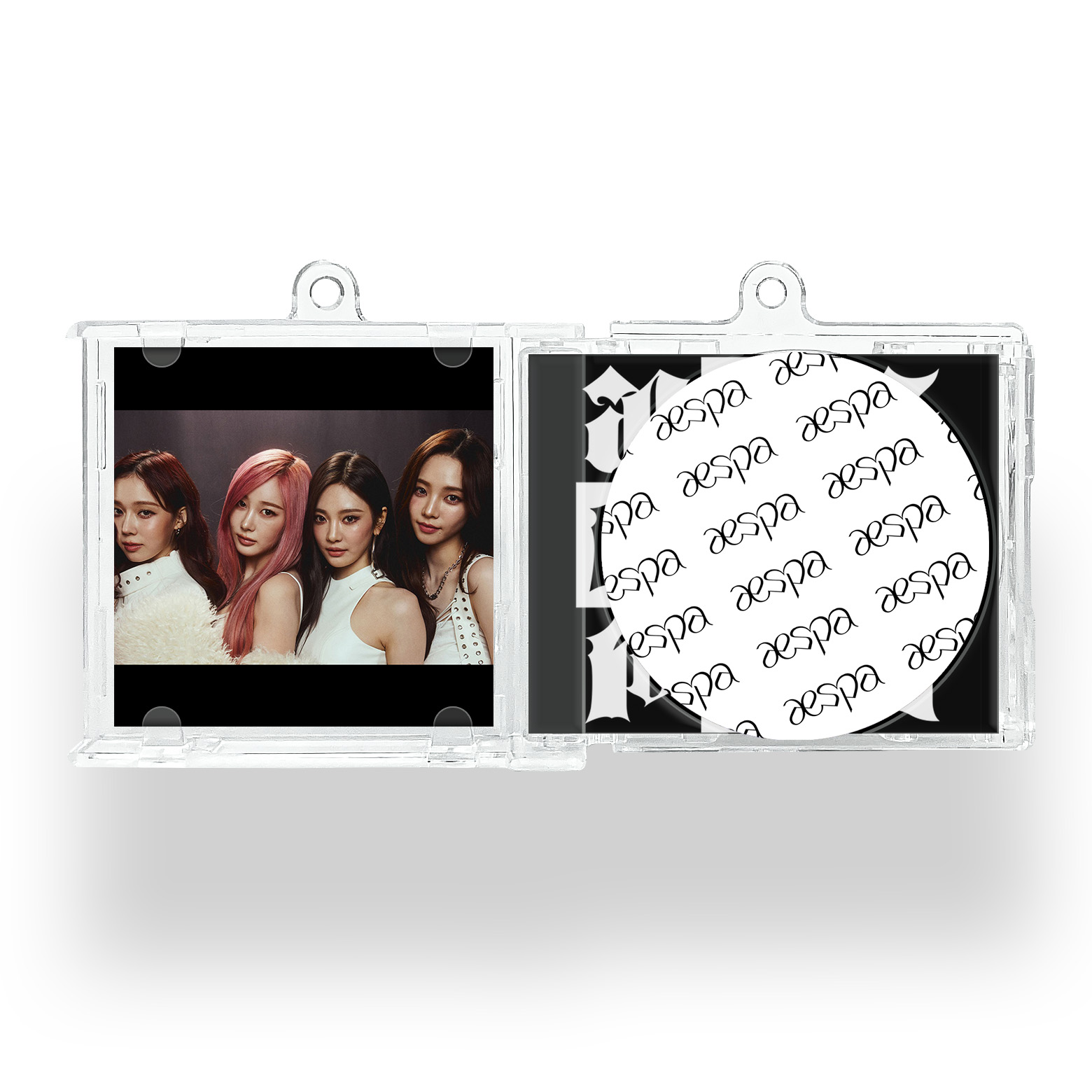 NFCミニCDキーリング【AESPA/Dirty Work】-YITOTO™推し活がもっと楽しくなる