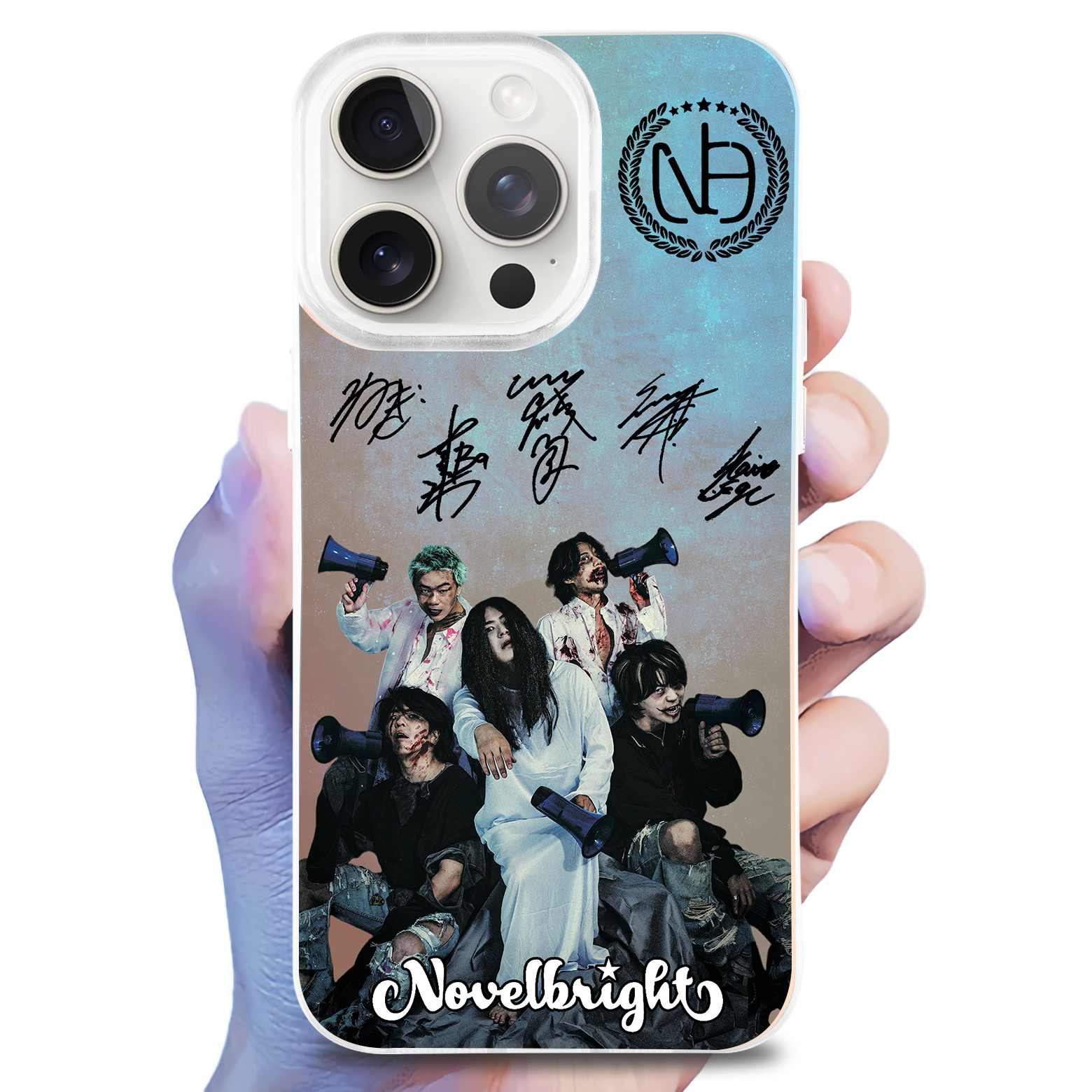 ミラースマホケース【Novelbright】