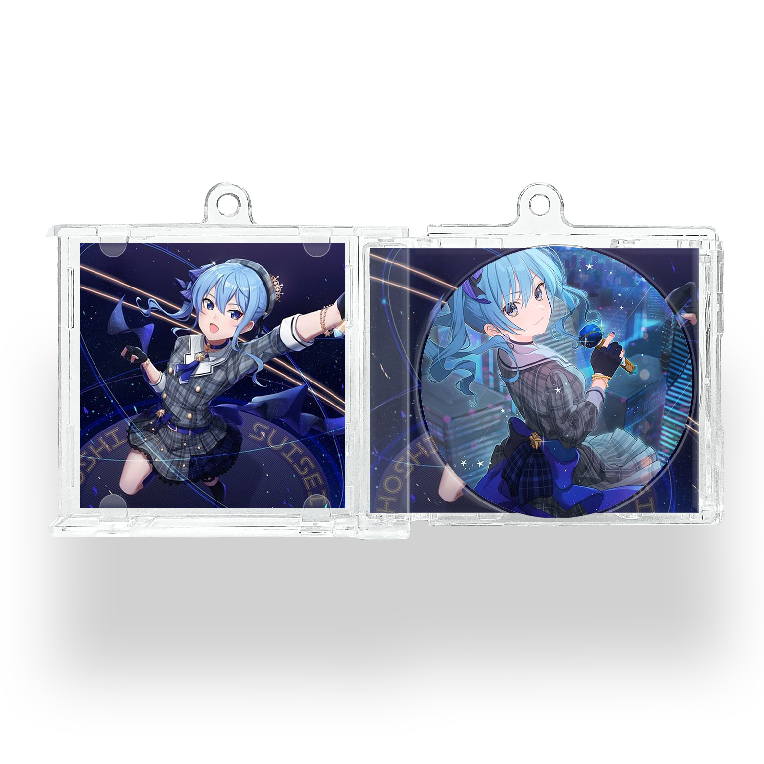 NFCミニCDキーリング【星街すいせい/GHOST】-YITOTO™推し活がもっと楽しくなる