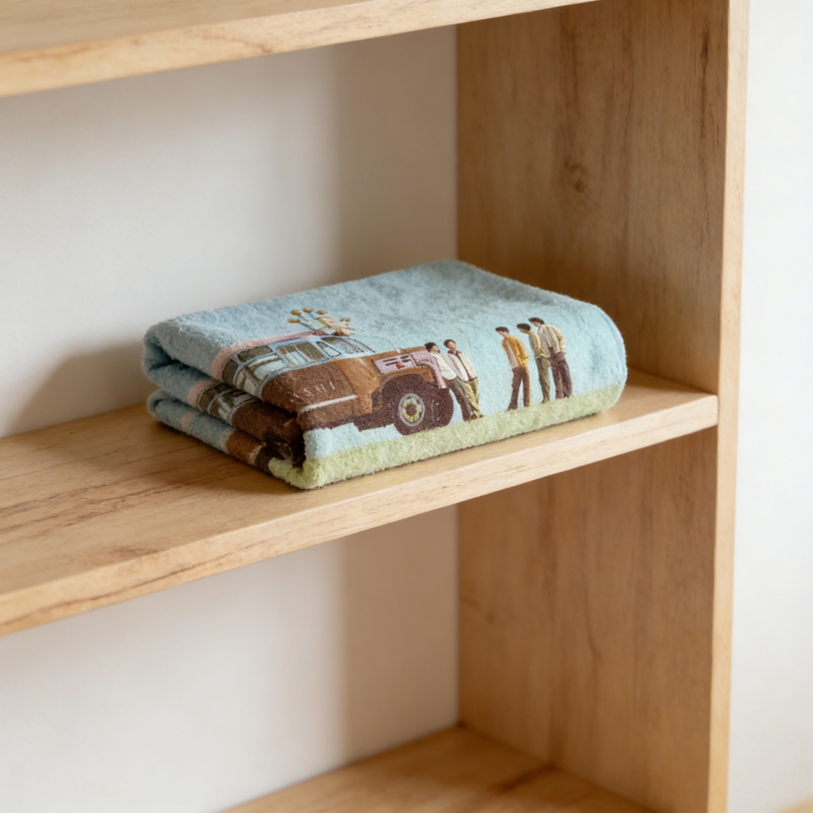 優しく触れる両面プリントタオル【嵐ARASHI】