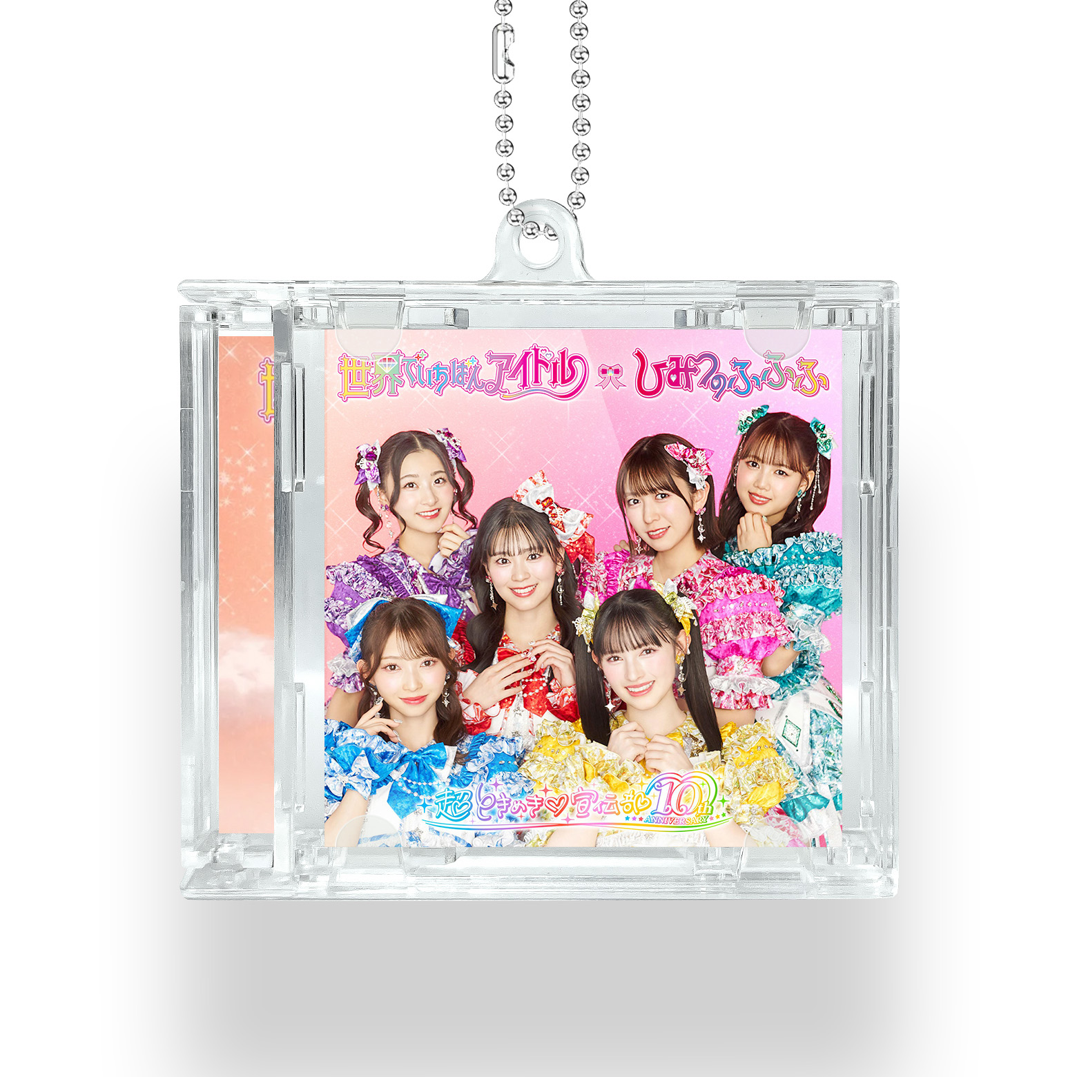 NFCミニCDキーリング【超ときめき♡宣伝部/世界でいちばんアイドル】-YITOTO™推し活がもっと楽しくなる