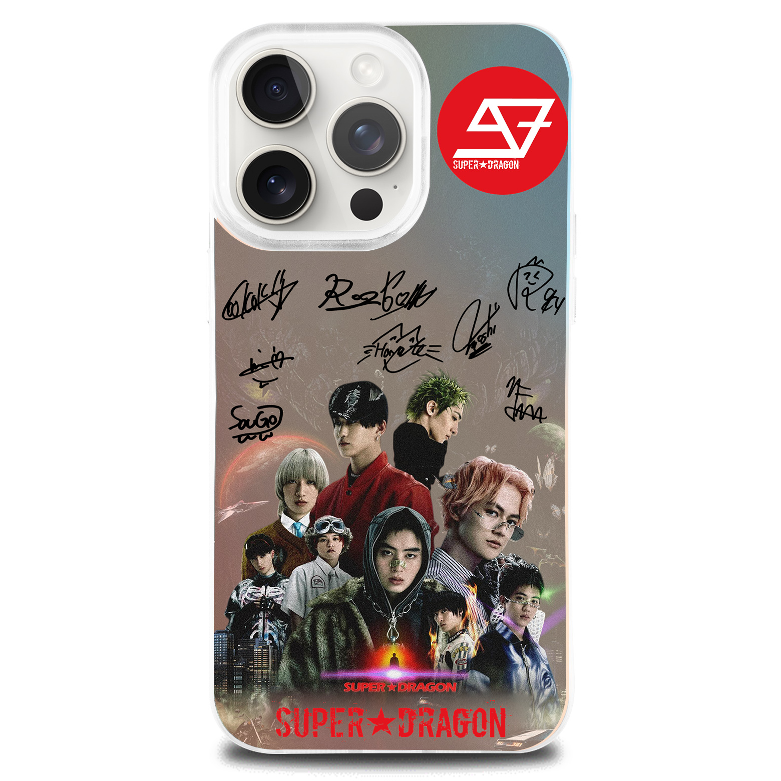 ミラースマホケース【SUPER★DRAGON/SUPER X】