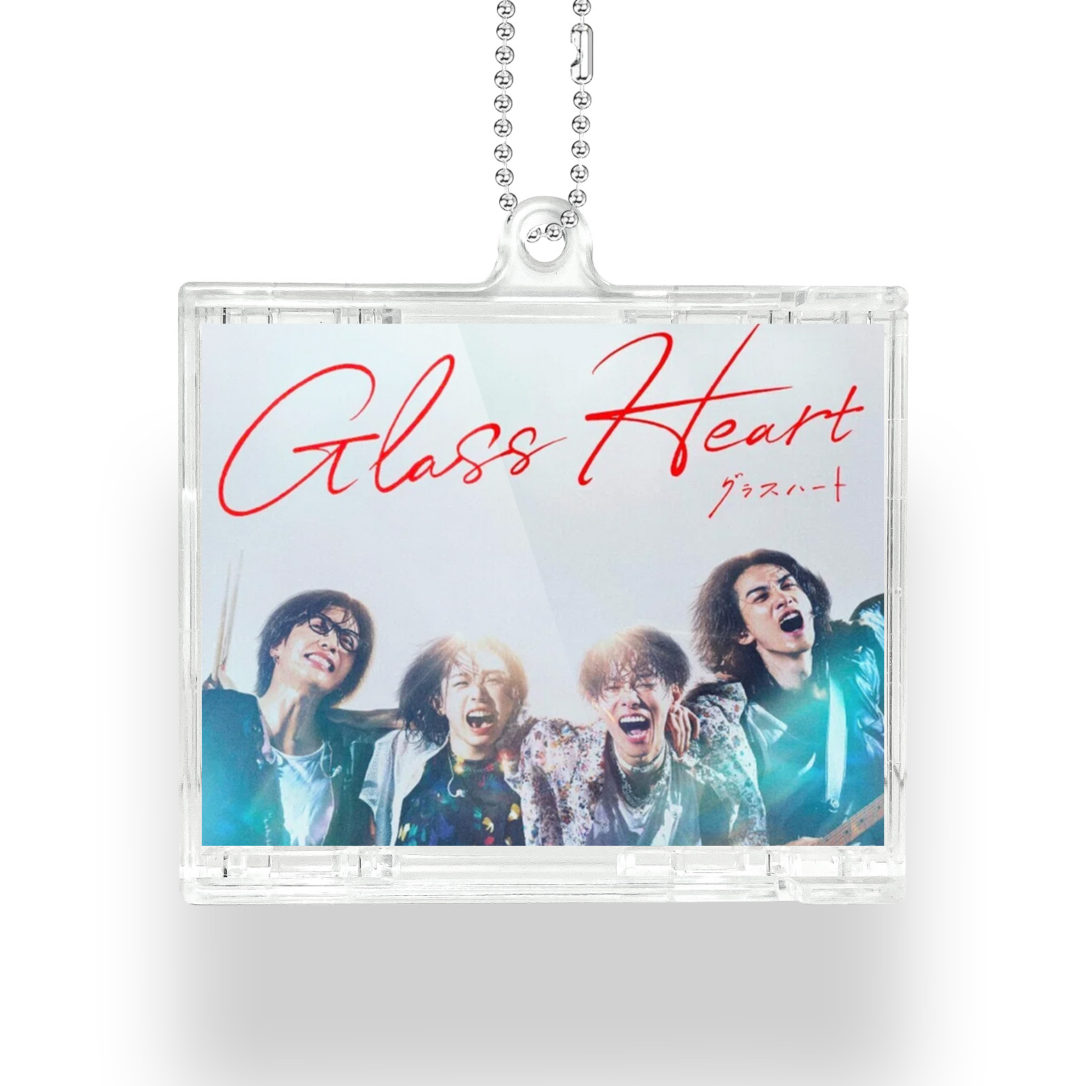 NFCミニCDキーリング【TENBLANK/Glass Heart】