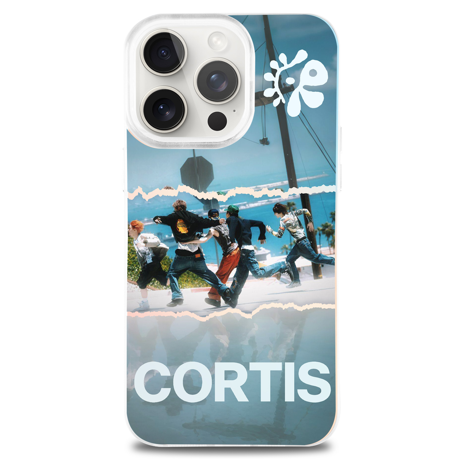 レーザーグラデーションスマートフォンケース【CORTIS/COLOR OUTSIDE THE LINES】