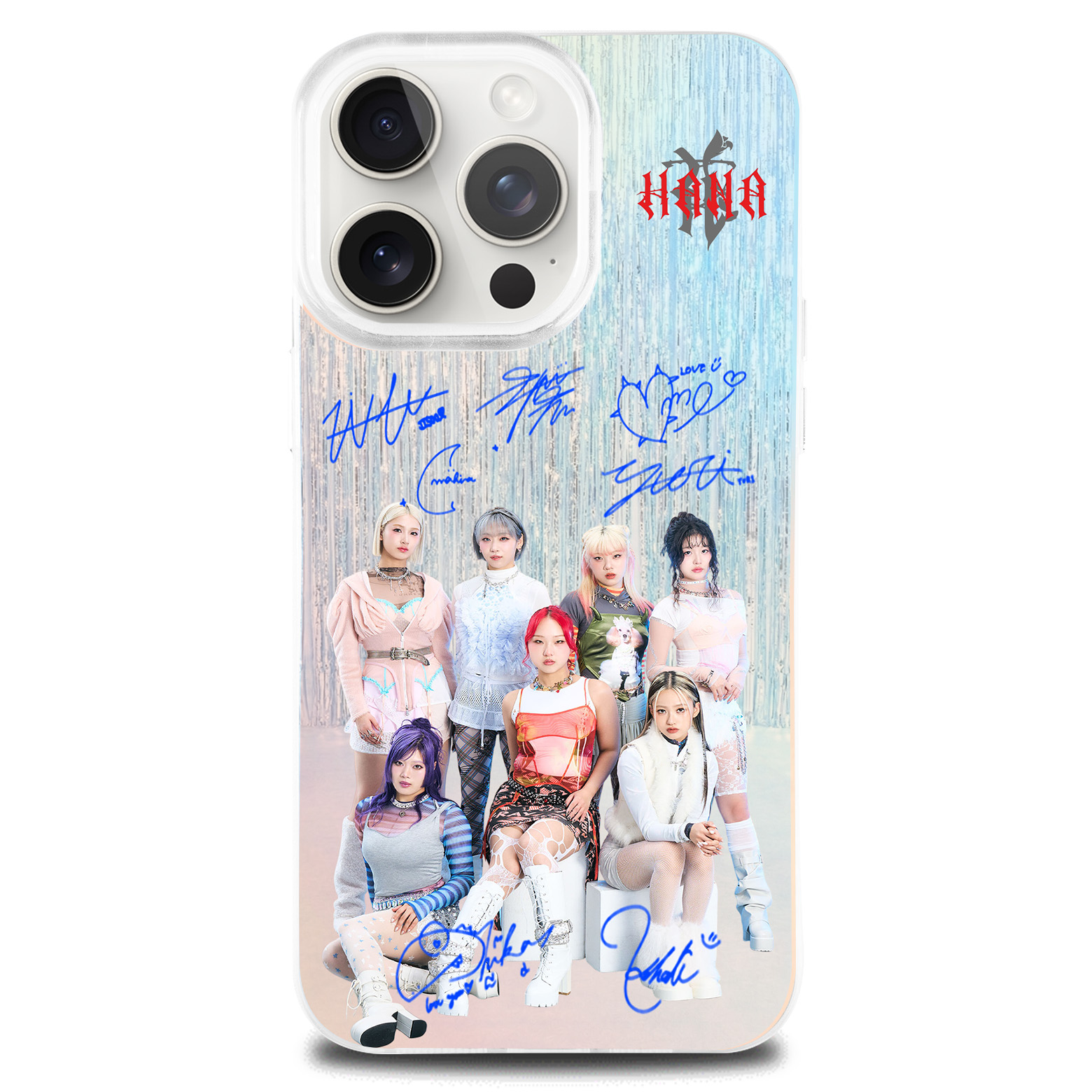 ミラースマホケース【HANA/Cold Night】