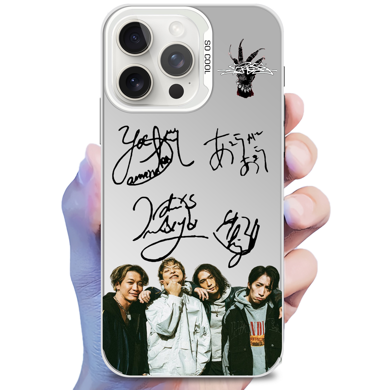 ミラースマホケース-銀【THE ORAL CIGARETTES/Home Sweet Home TOUR 2026】