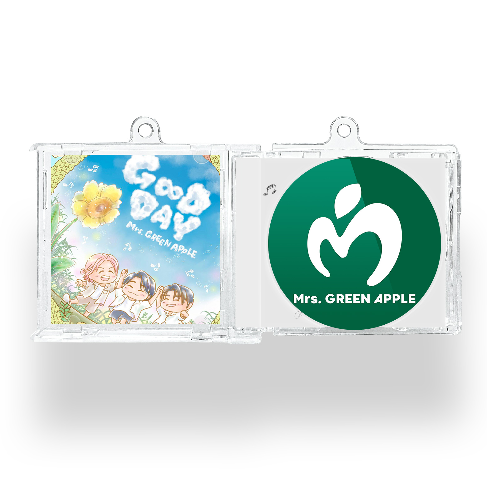 NFCミニCDキーリング【MrsGREENAPPLE/GOOD DAY】