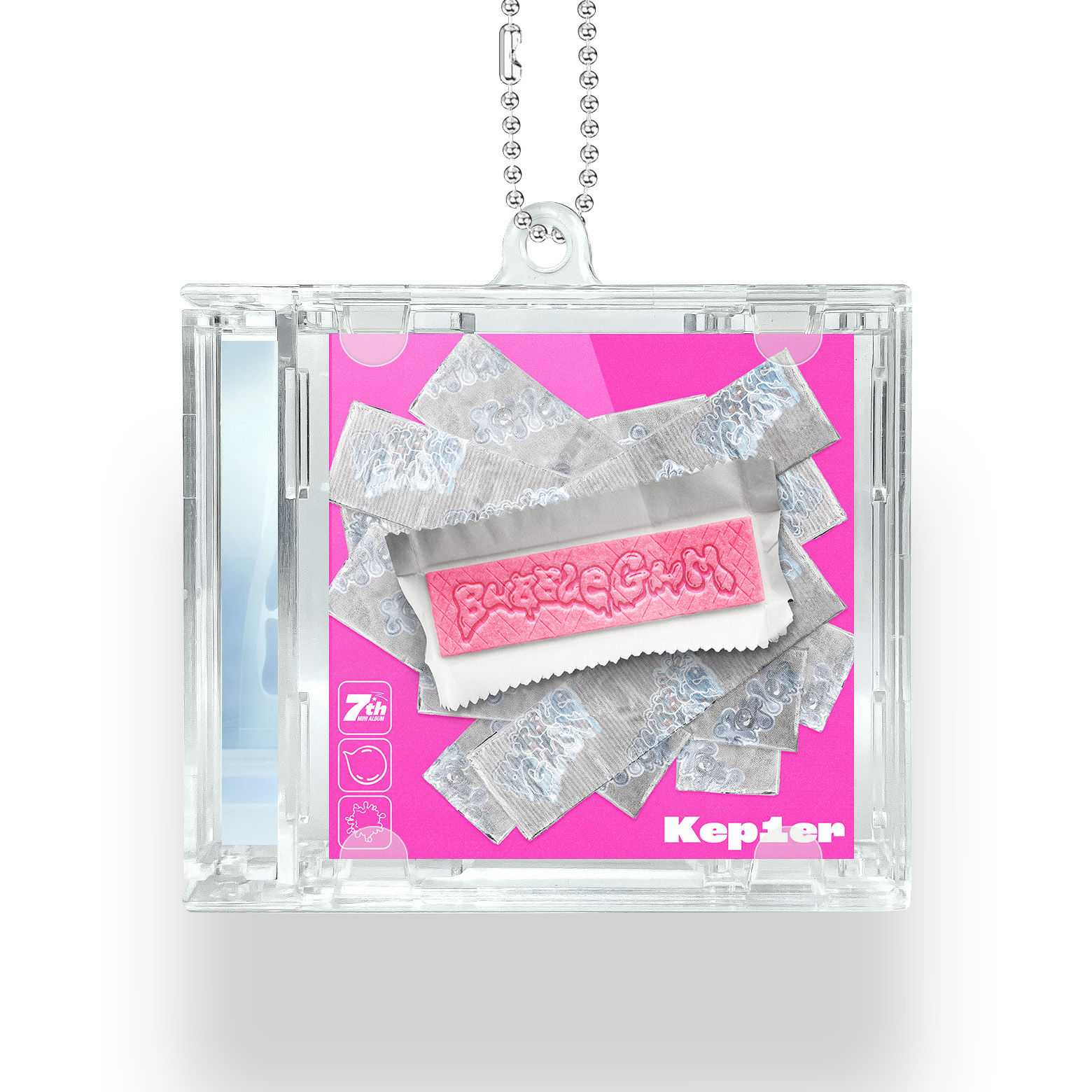 NFCミニCDキーリング【Kep1er/BUBBLE GUM】