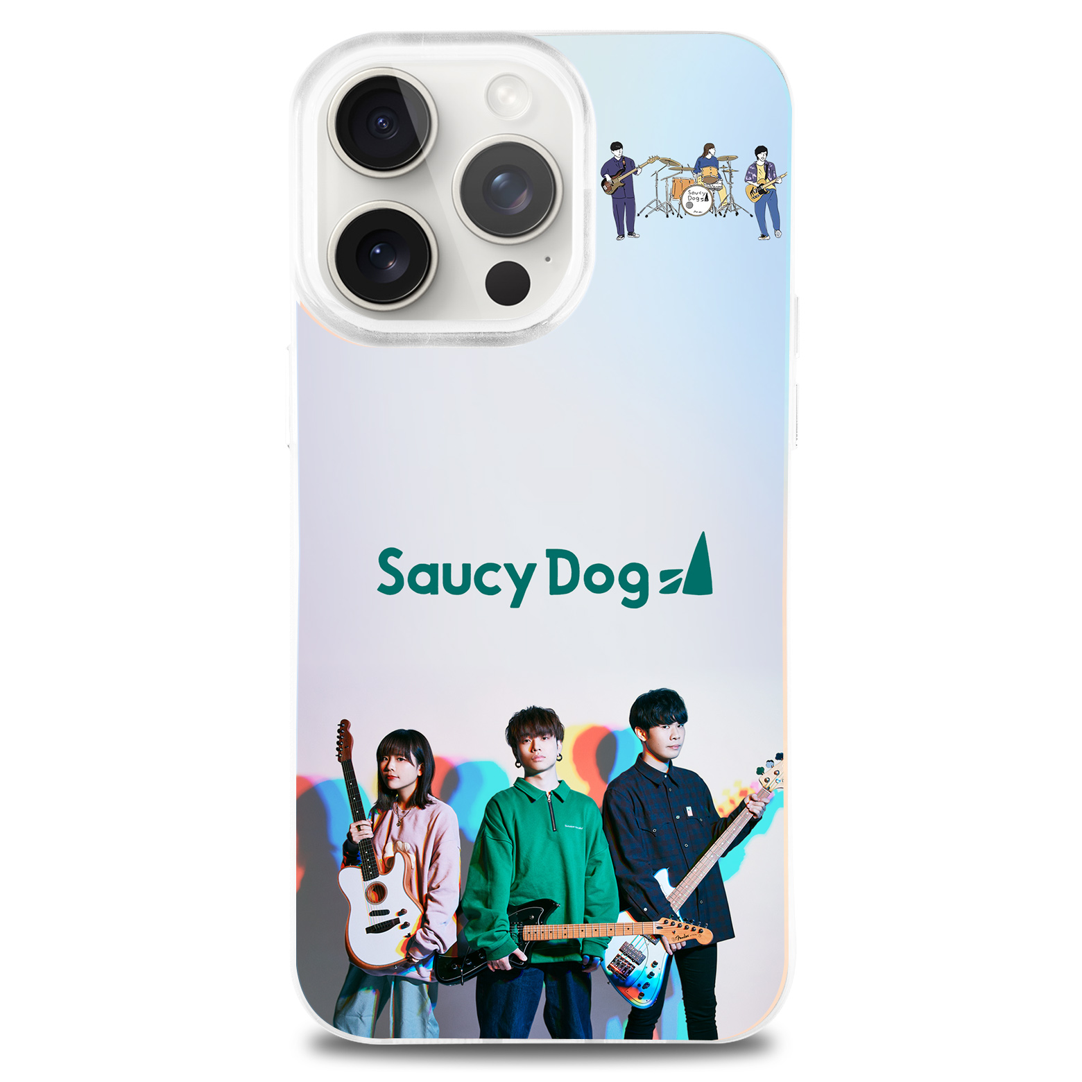 ミラースマホケース【Saucy Dog/カントリーロード】