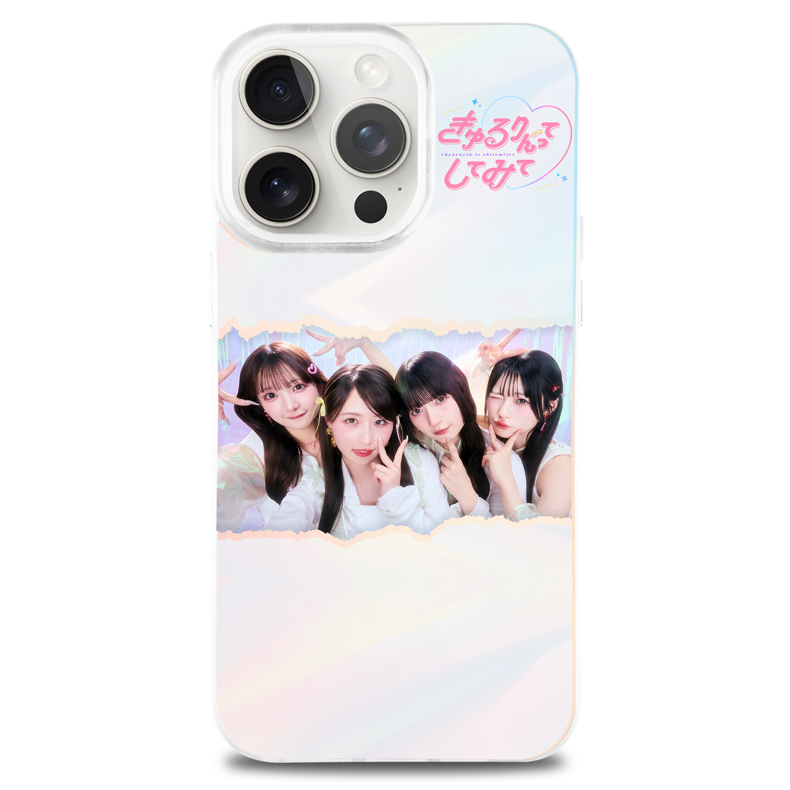 ミラースマホケース【きゅるりんってしてみて/Special♡Spell】