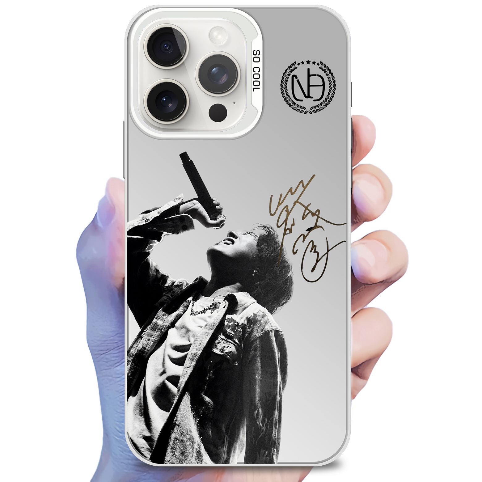 ミラースマホケース-銀【竹中雄大/Novelbright/DIVA】