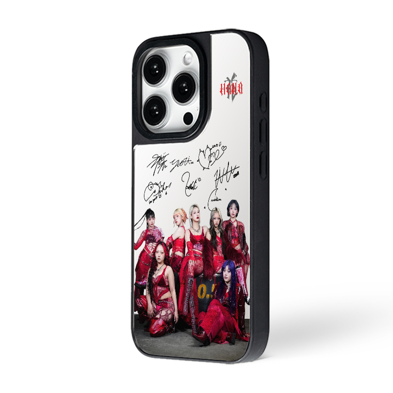 マットバンパー×ミラー スマホケース【HANA/hana】