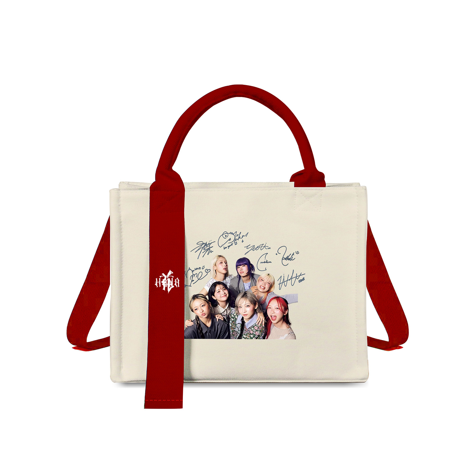 トートバッグキャンバスバッグ【HANA/BAD GIRL】-C