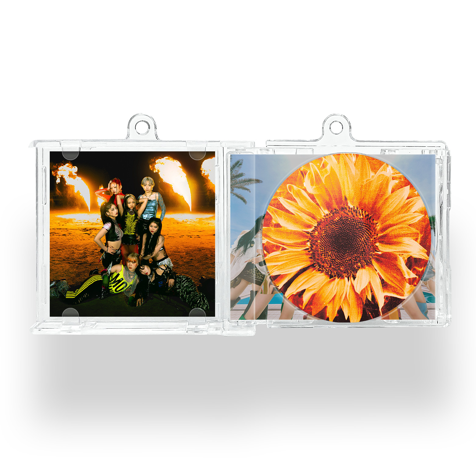 NFCミニCDキーリング【HANA/Burning Flower】-YITOTO™推し活がもっと楽しくなる