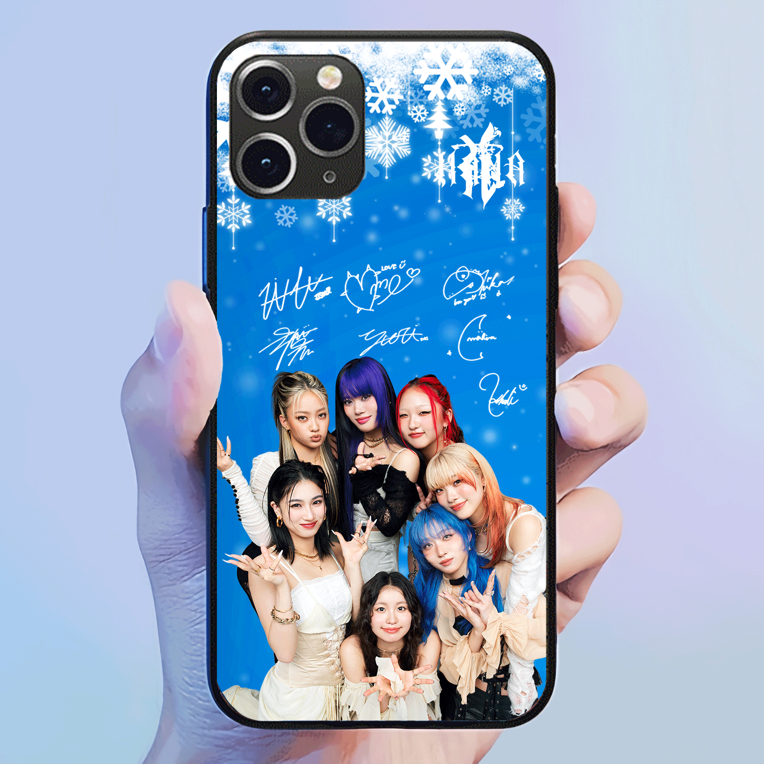 発光するスマートフォンケース 【NON STOP】