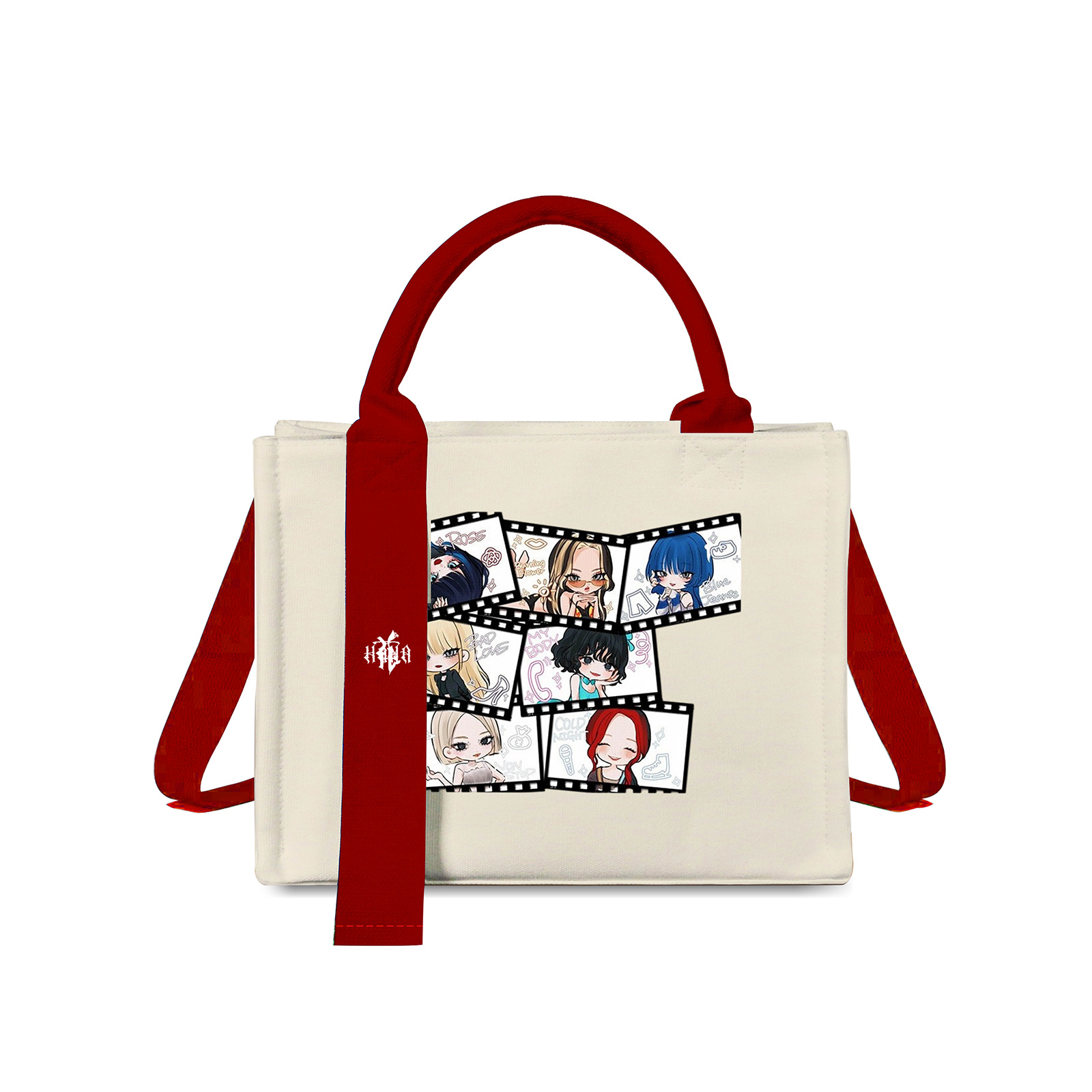 トートバッグキャンバスバッグ【HANA/BAD GIRL】-B