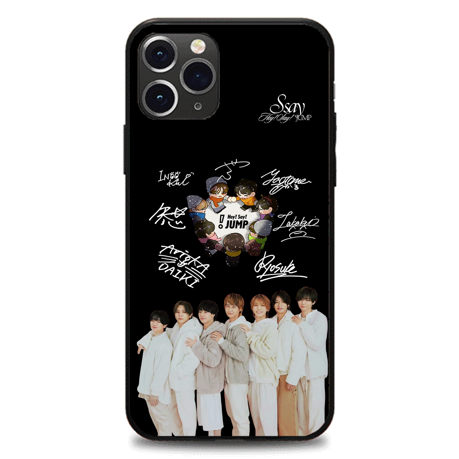 発光するスマートフォンケース 【Hey!Say!JUMP/Symphony】