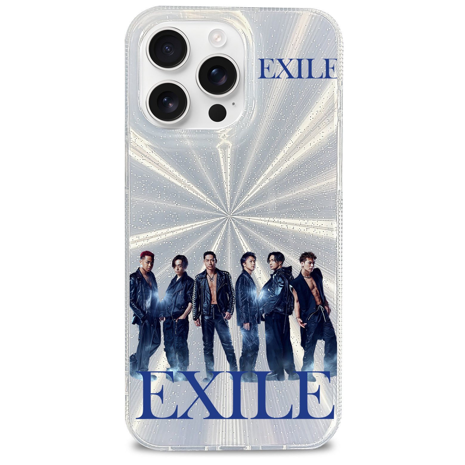 オーロラレーザーグラデーションスマートフォンケース【EXILE】