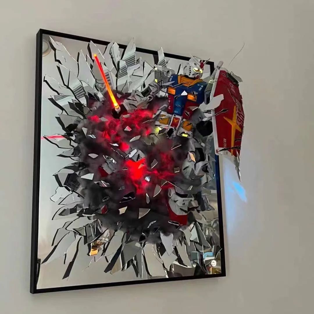 Broken Mirror Gundam Model Decoration 【ガンダム】