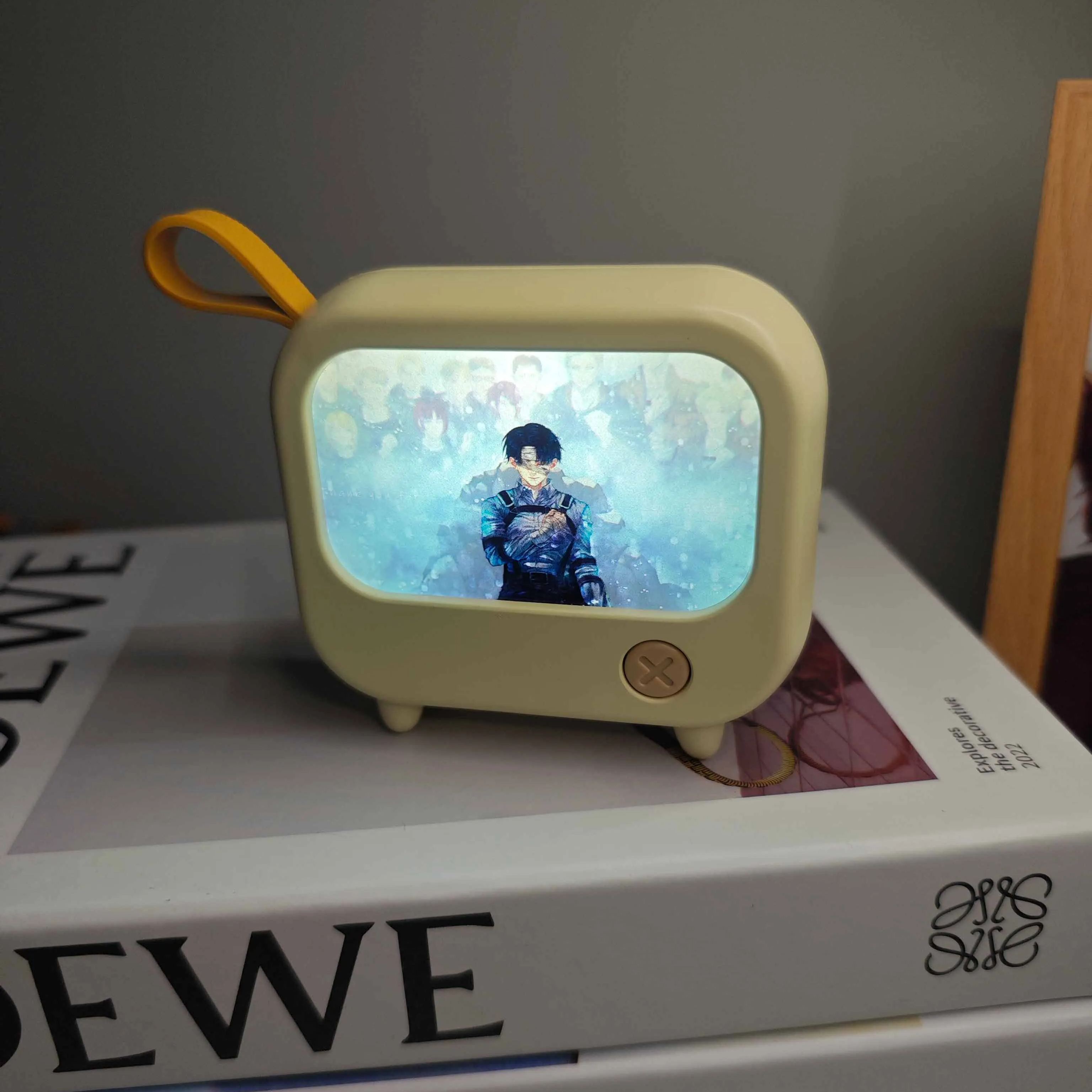 夕暮れの光と影のTV【進撃の巨人】