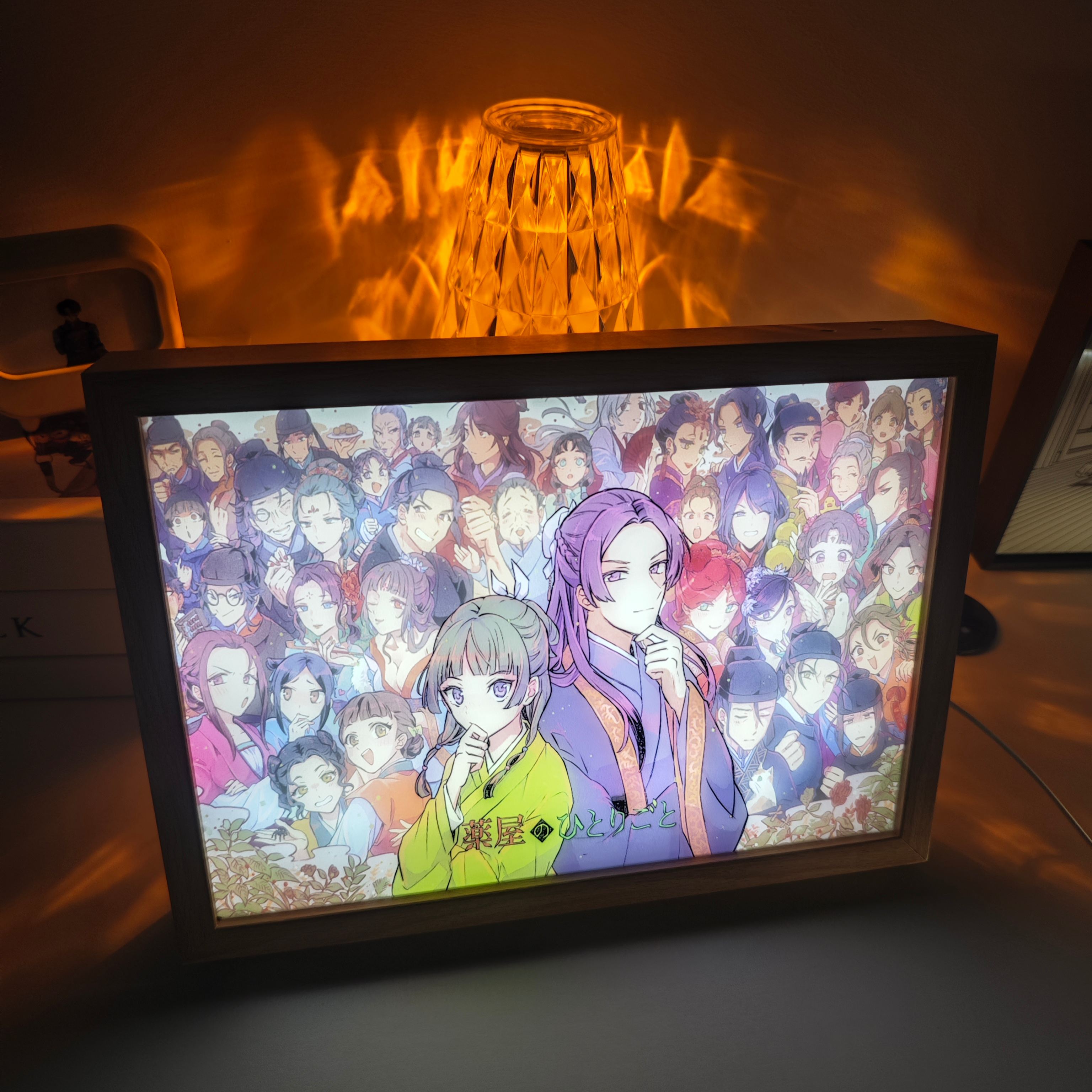 夕暮れの光と影のフレーム【薬屋のひとりごと--集合写真】1種類