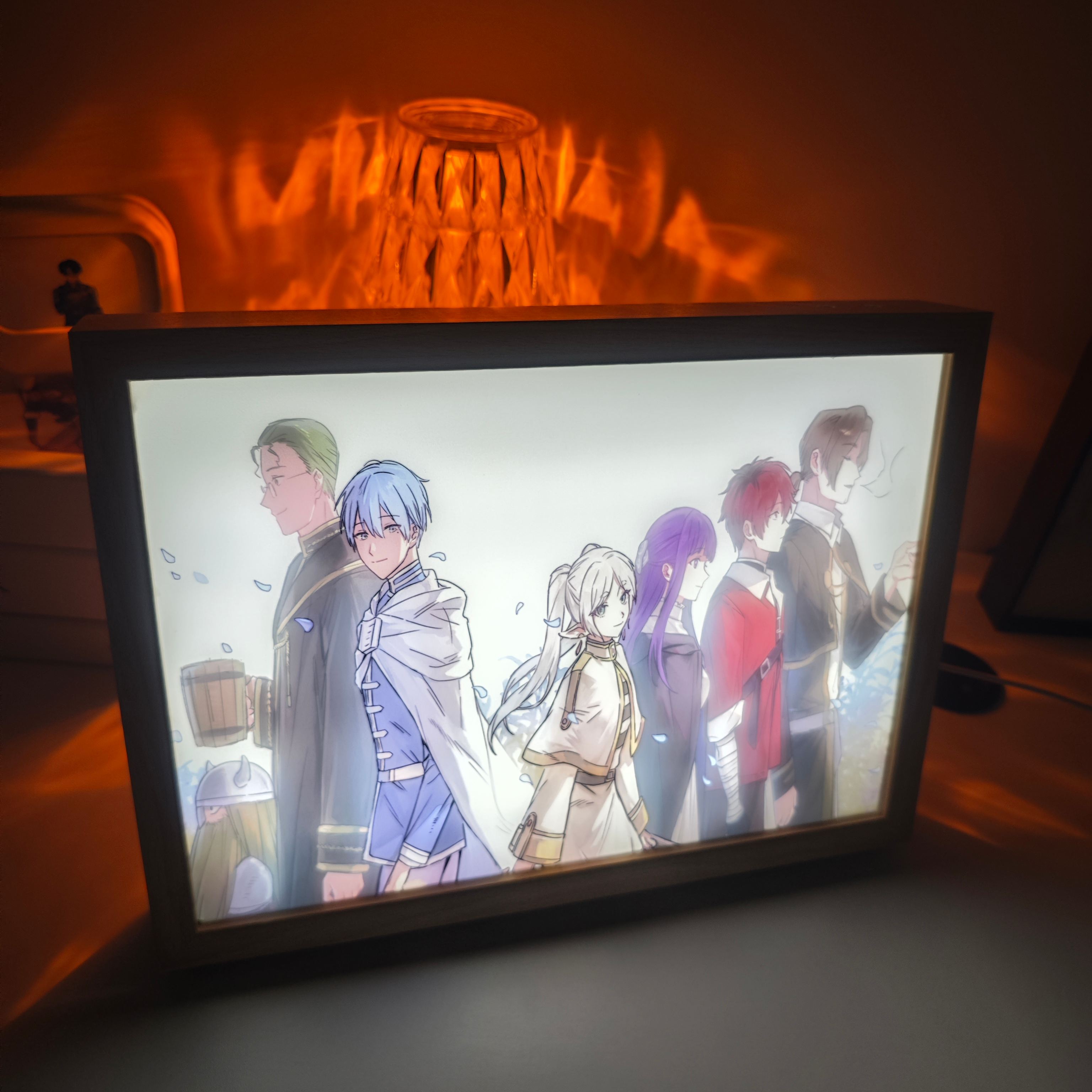 夕暮れの光と影の絵【葬送のフリーレン】5種類