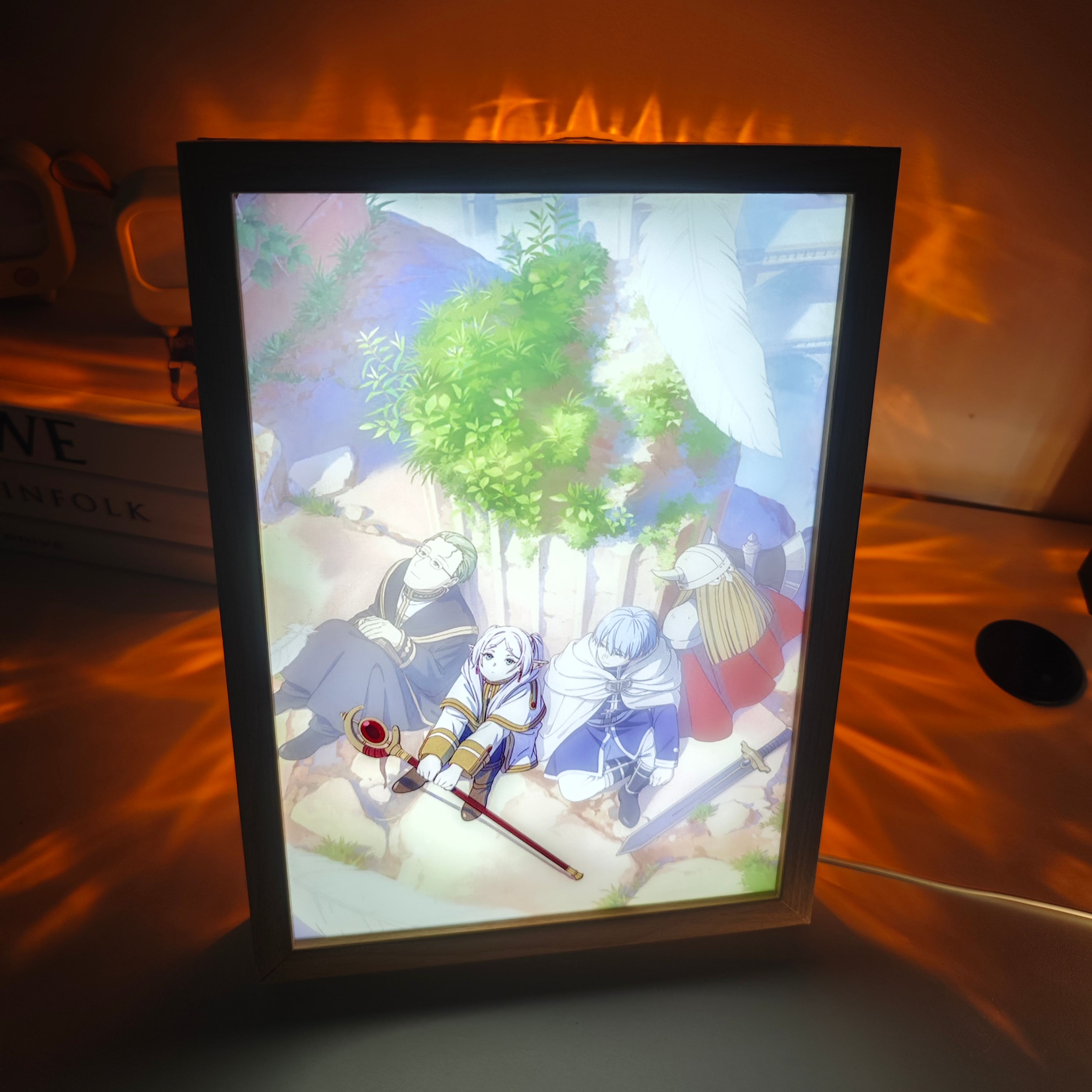 夕暮れの光と影の絵【葬送のフリーレン】5種類