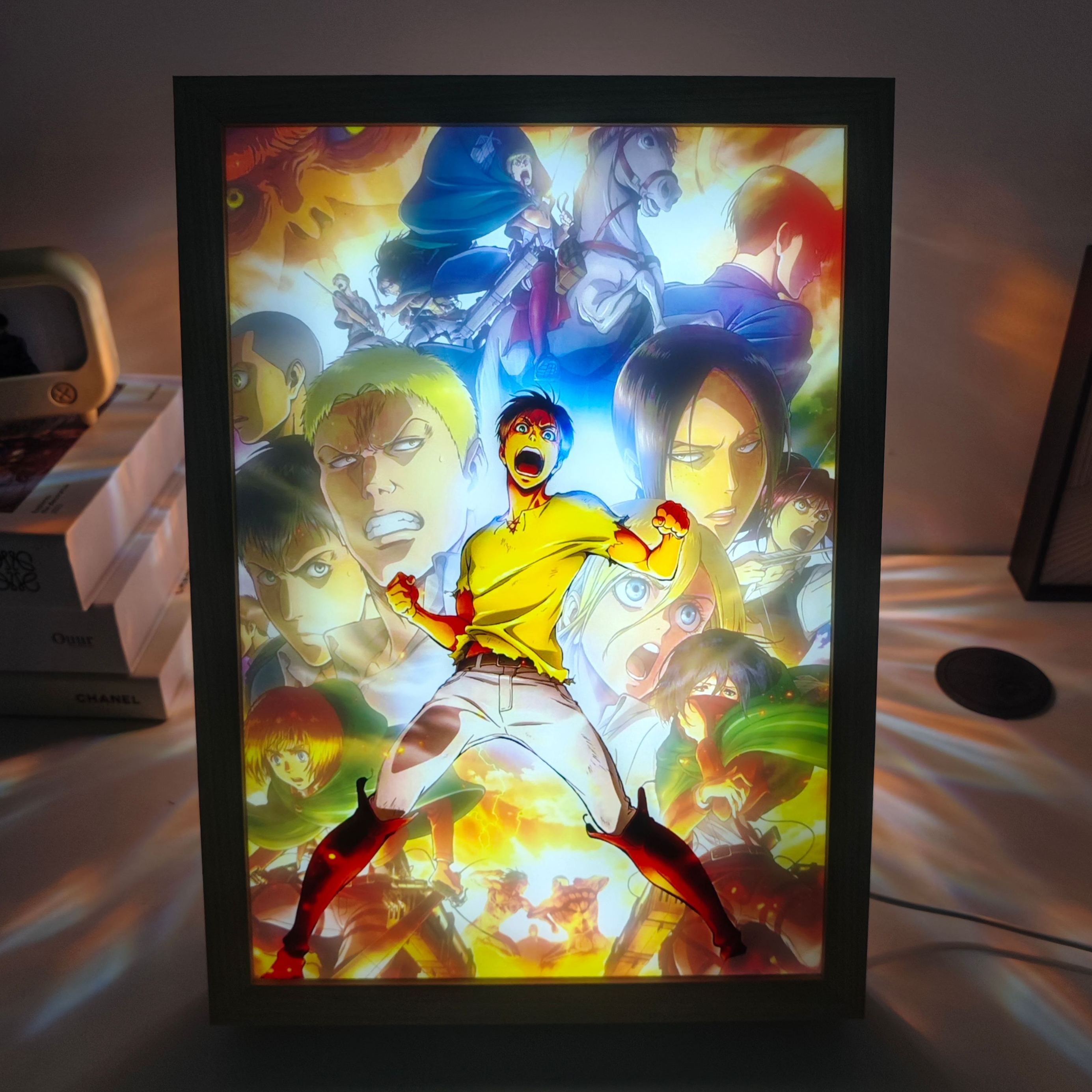 夕暮れの光と影の絵【進撃の巨人】25種類