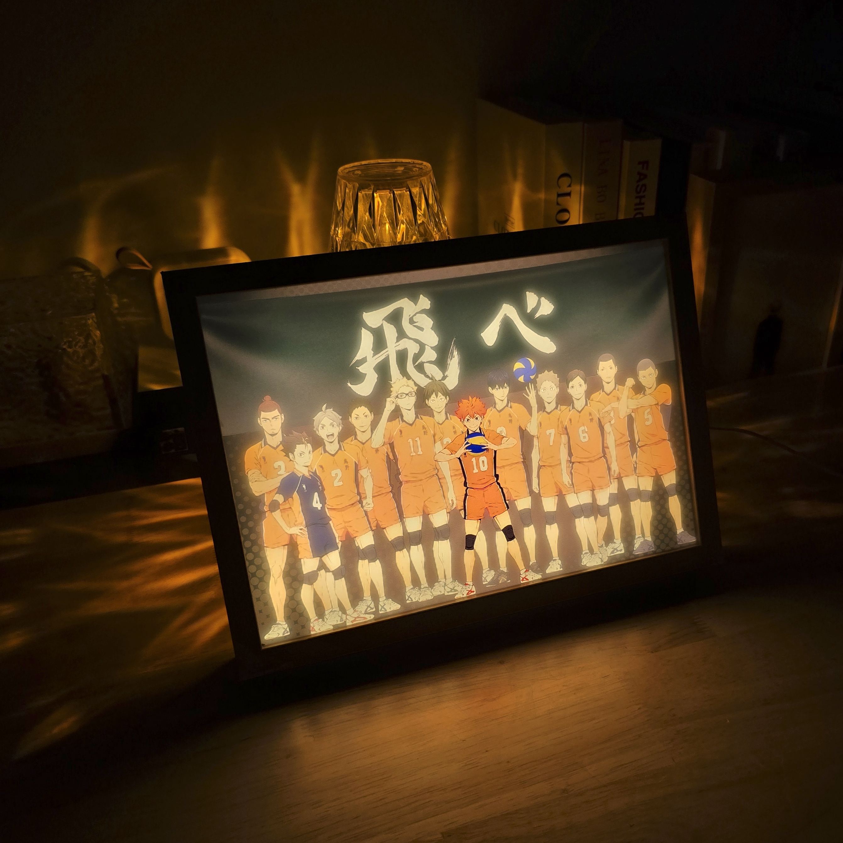 夕暮れの光と影の絵【ハイキュー】20種類