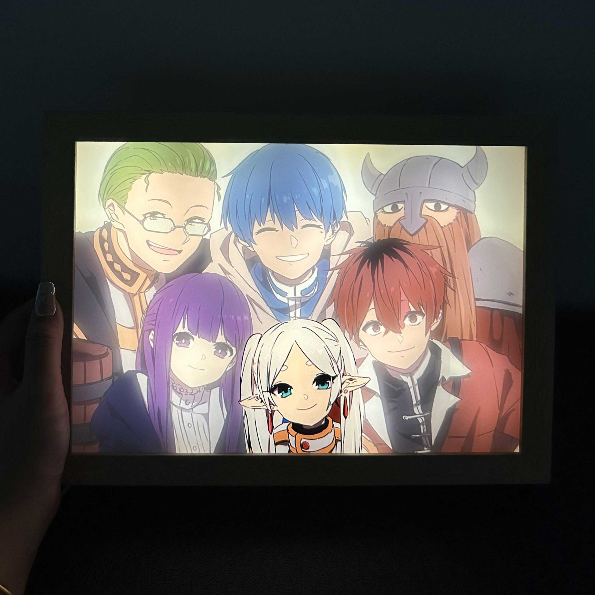 夕暮れの光と影の絵【葬送のフリーレン】5種類