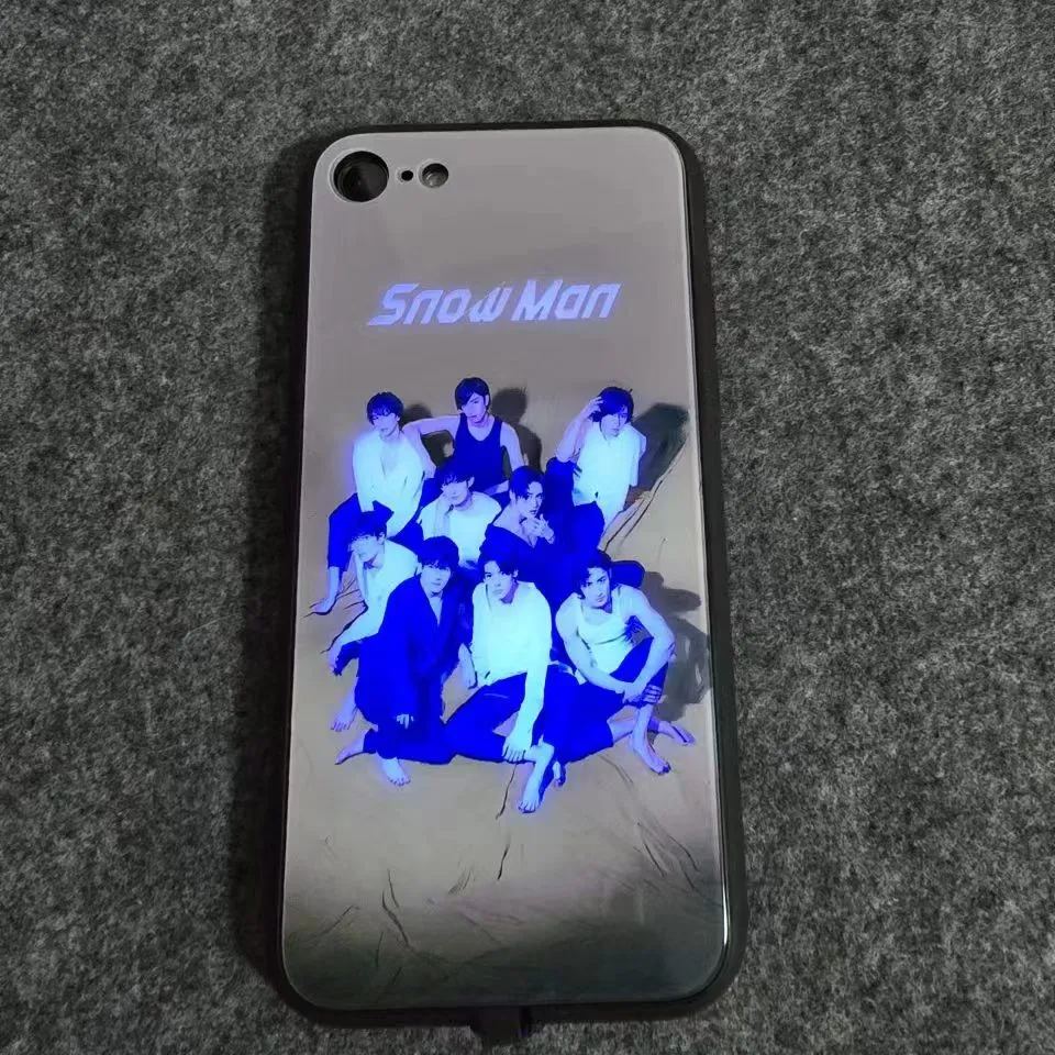発光するスマートフォンケース 【SnowMan】8種類-YITOTO™推し活がもっと楽しくなる