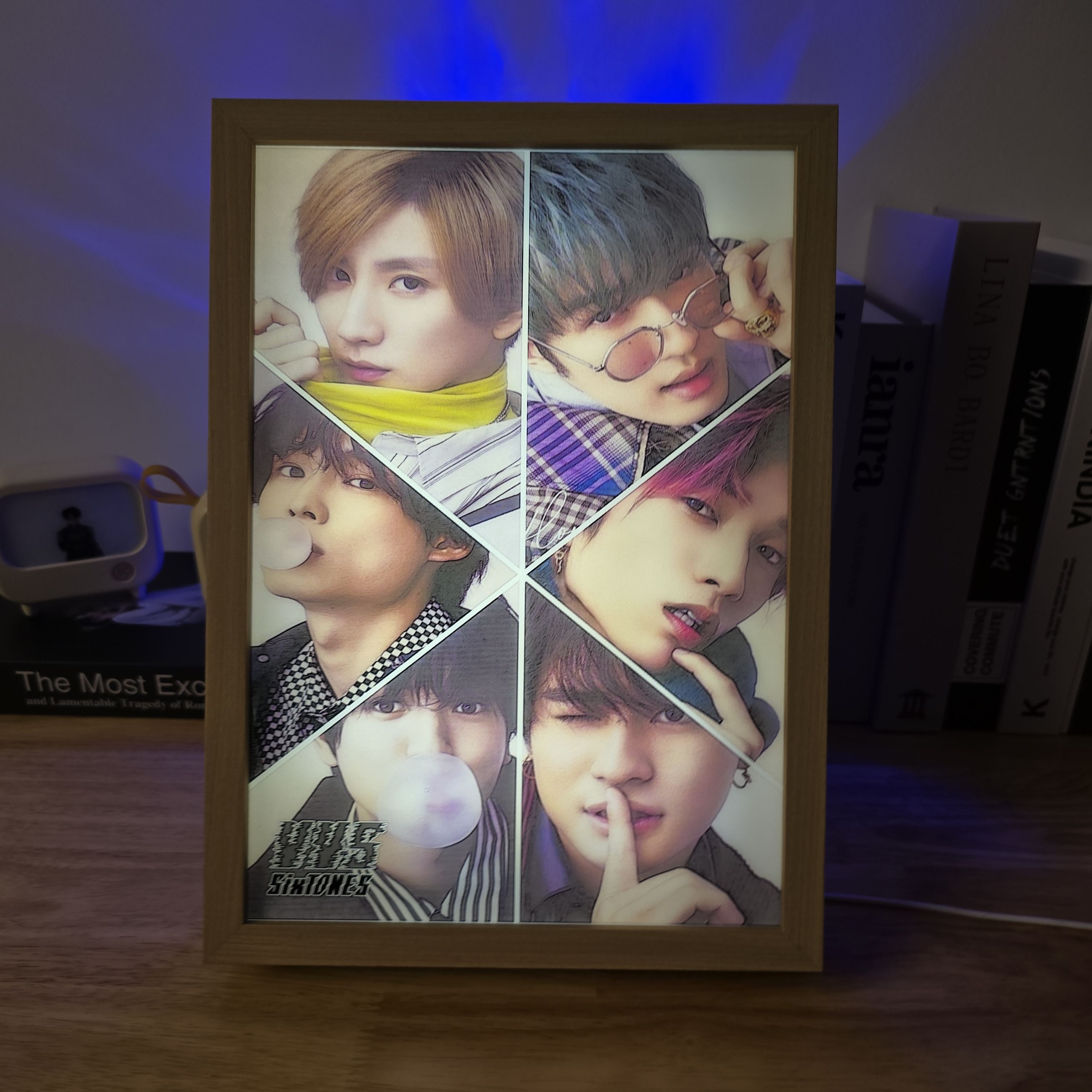 夕暮れの光と影の絵【SixTONES】6種類