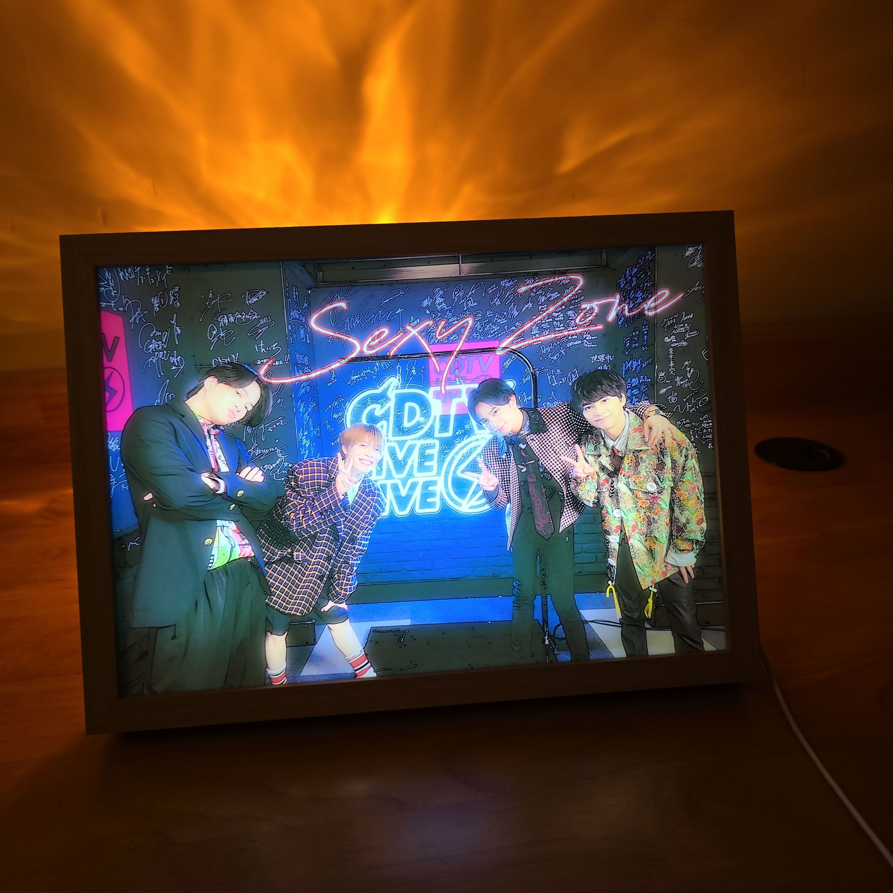 夕暮れの光と影の絵【SexyZone】7種類