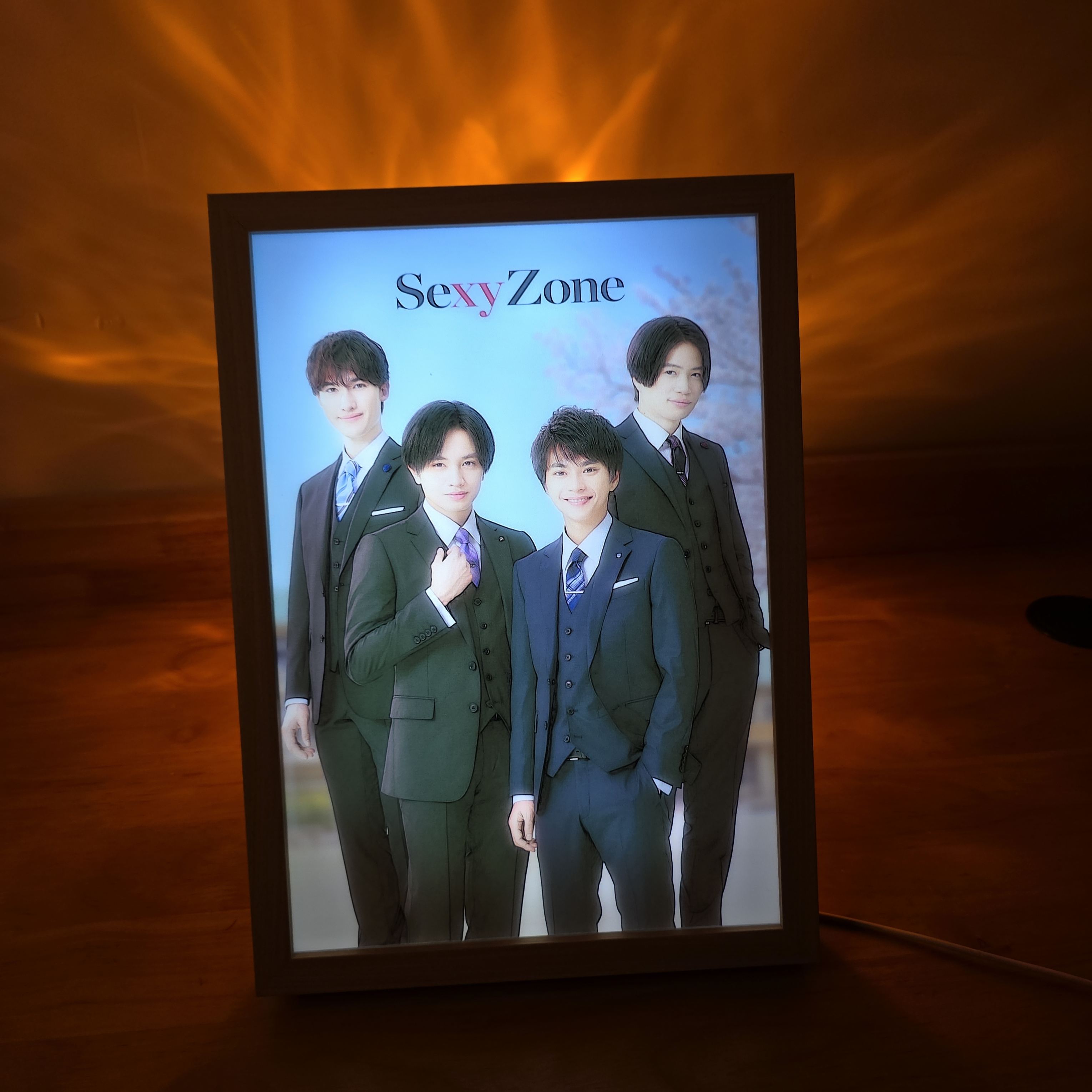 夕暮れの光と影の絵【SexyZone】7種類