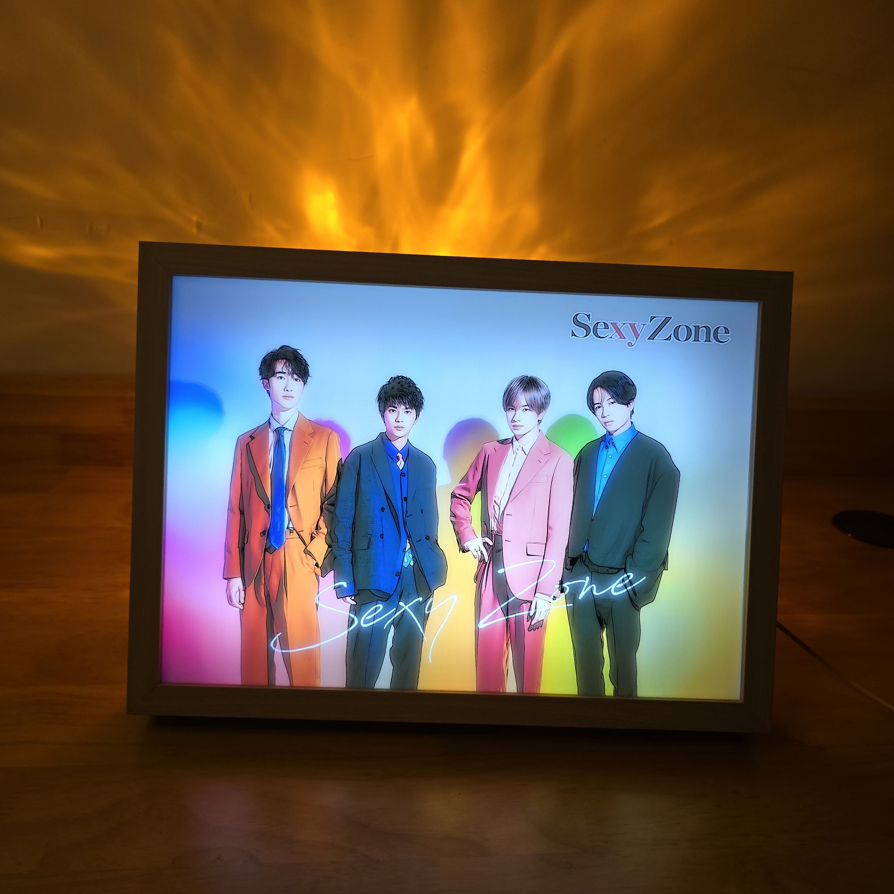 夕暮れの光と影の絵【SexyZone】7種類