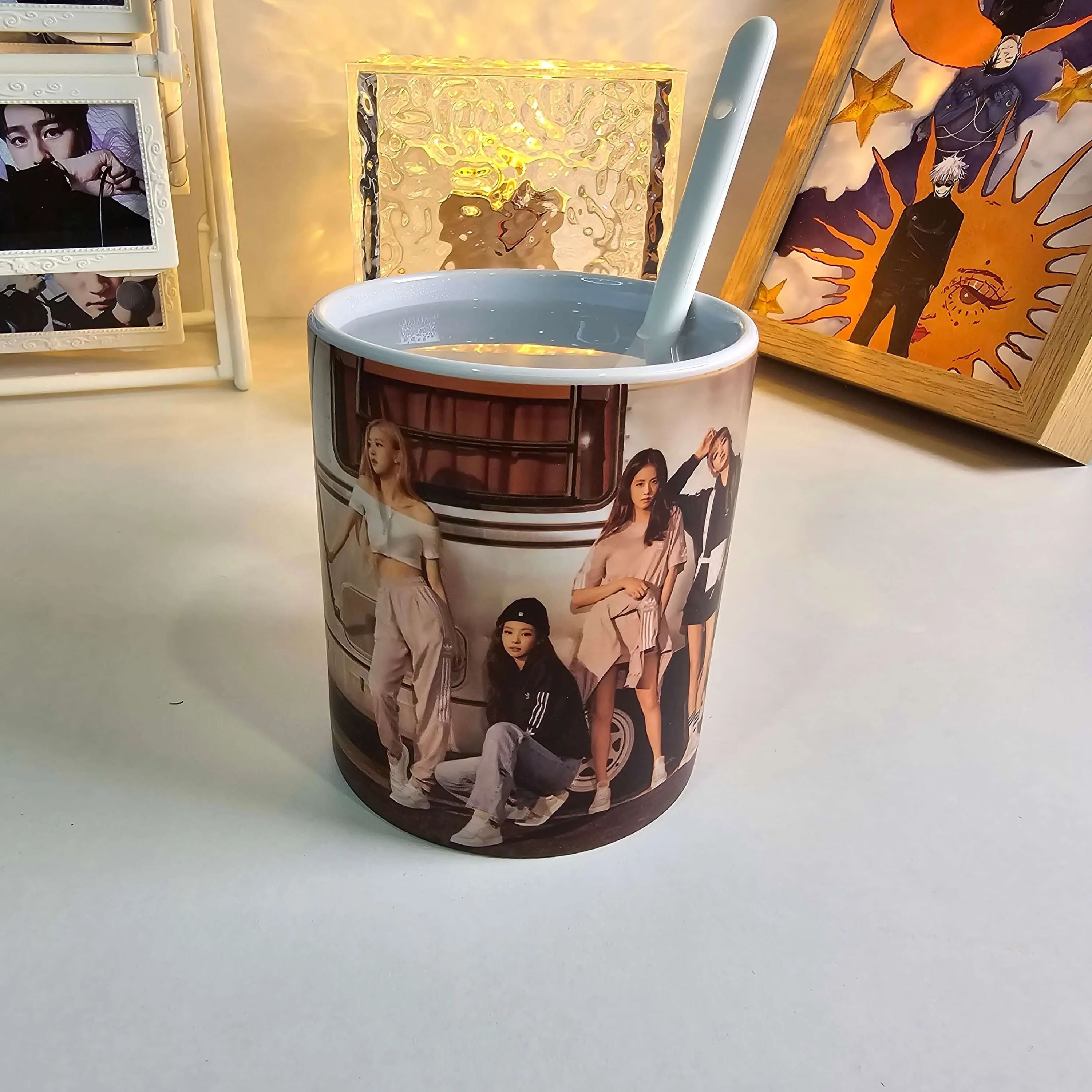 色が変わるマグカップ 【BLACKPINK】