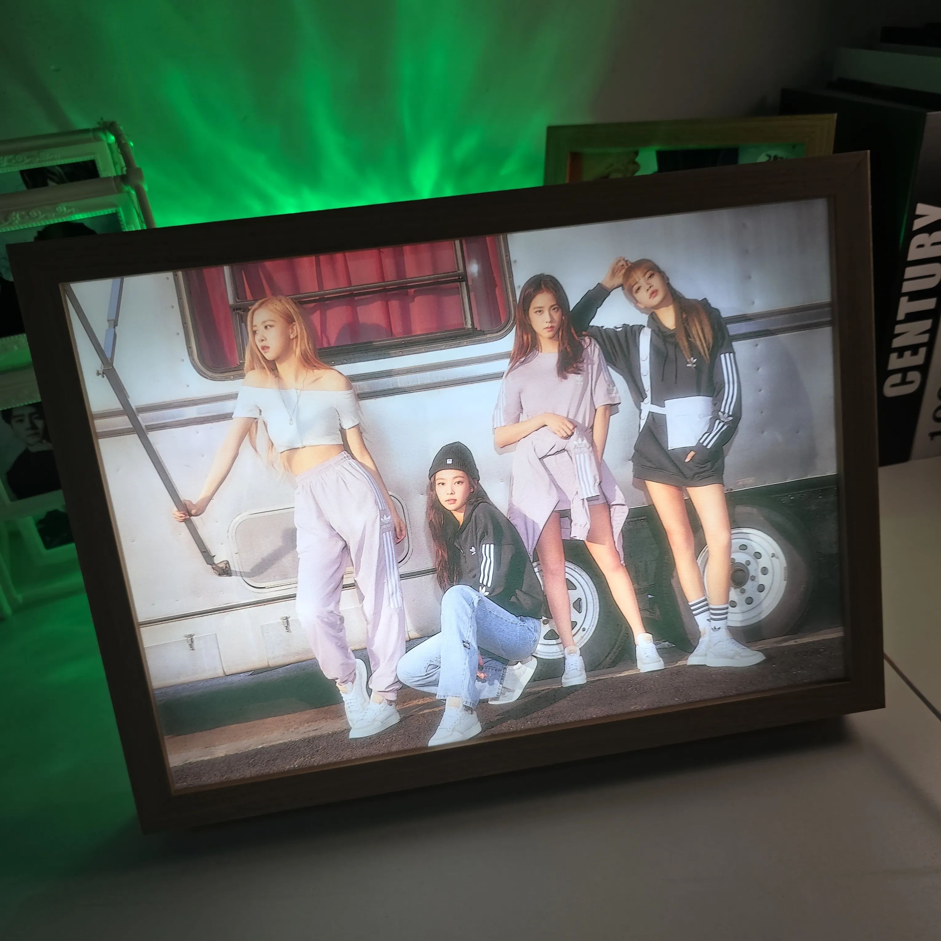 夕暮れの光と影の絵【BLACKPINK】3種類