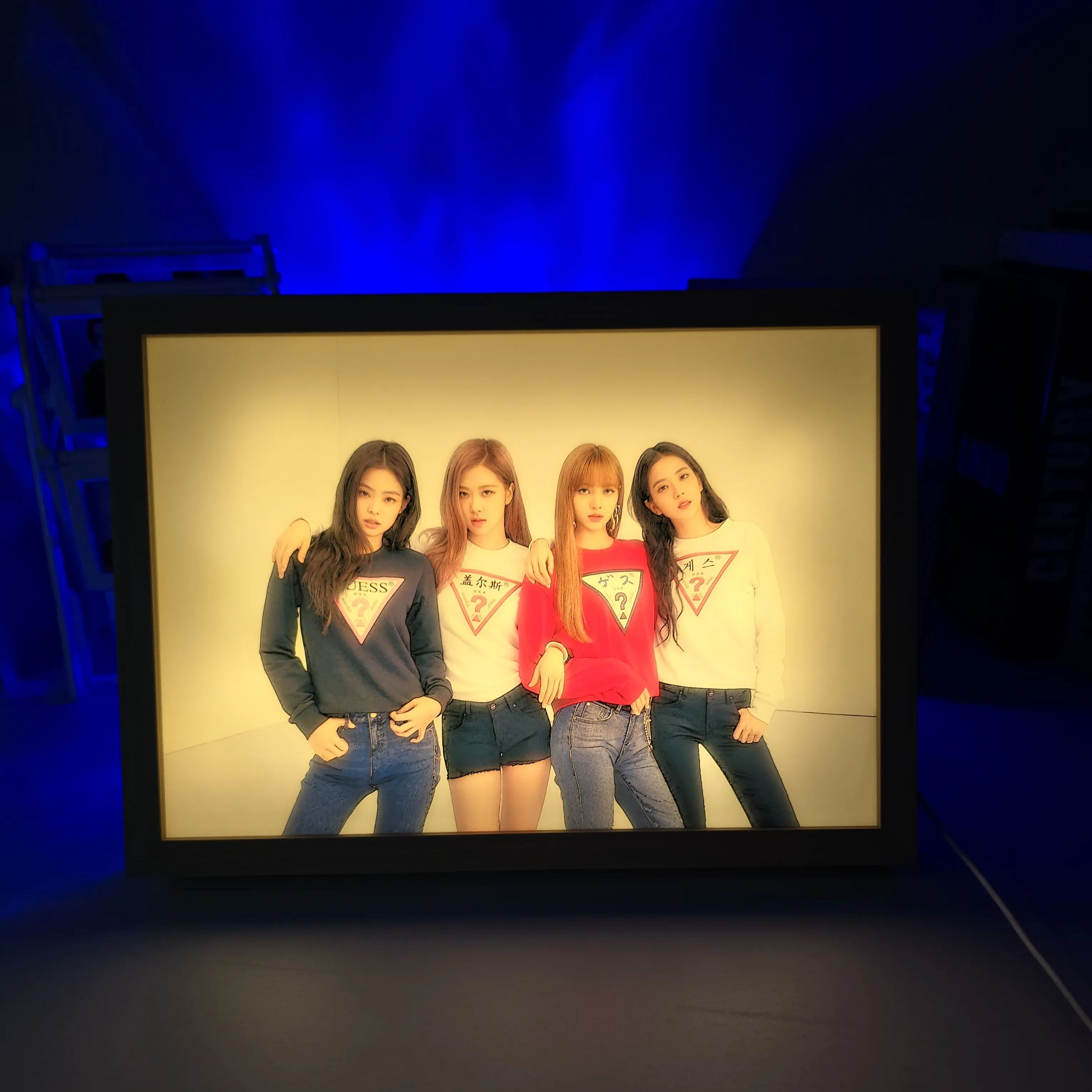 夕暮れの光と影の絵【BLACKPINK】3種類