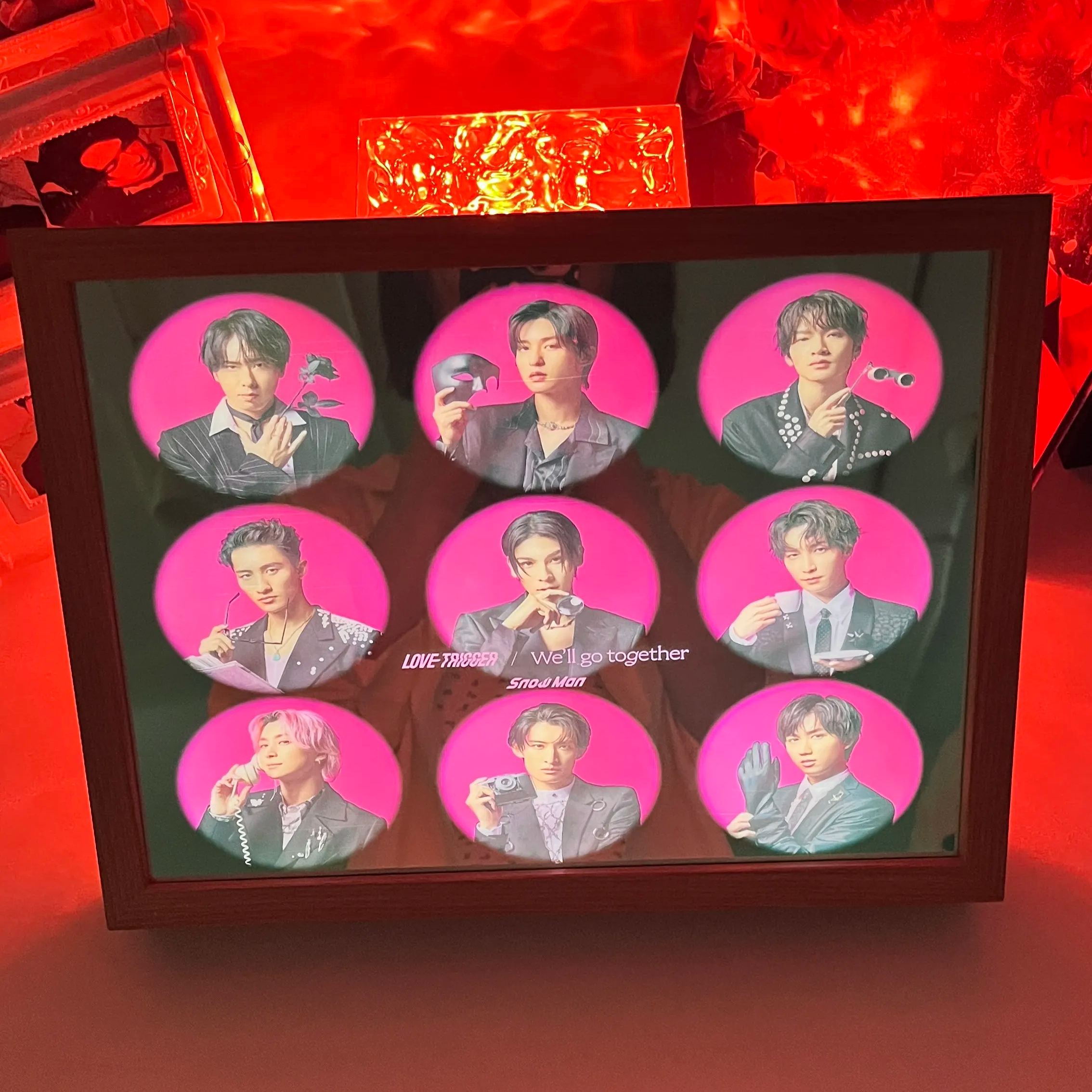 夕暮れの光と影の鏡【SnowMan】9種類